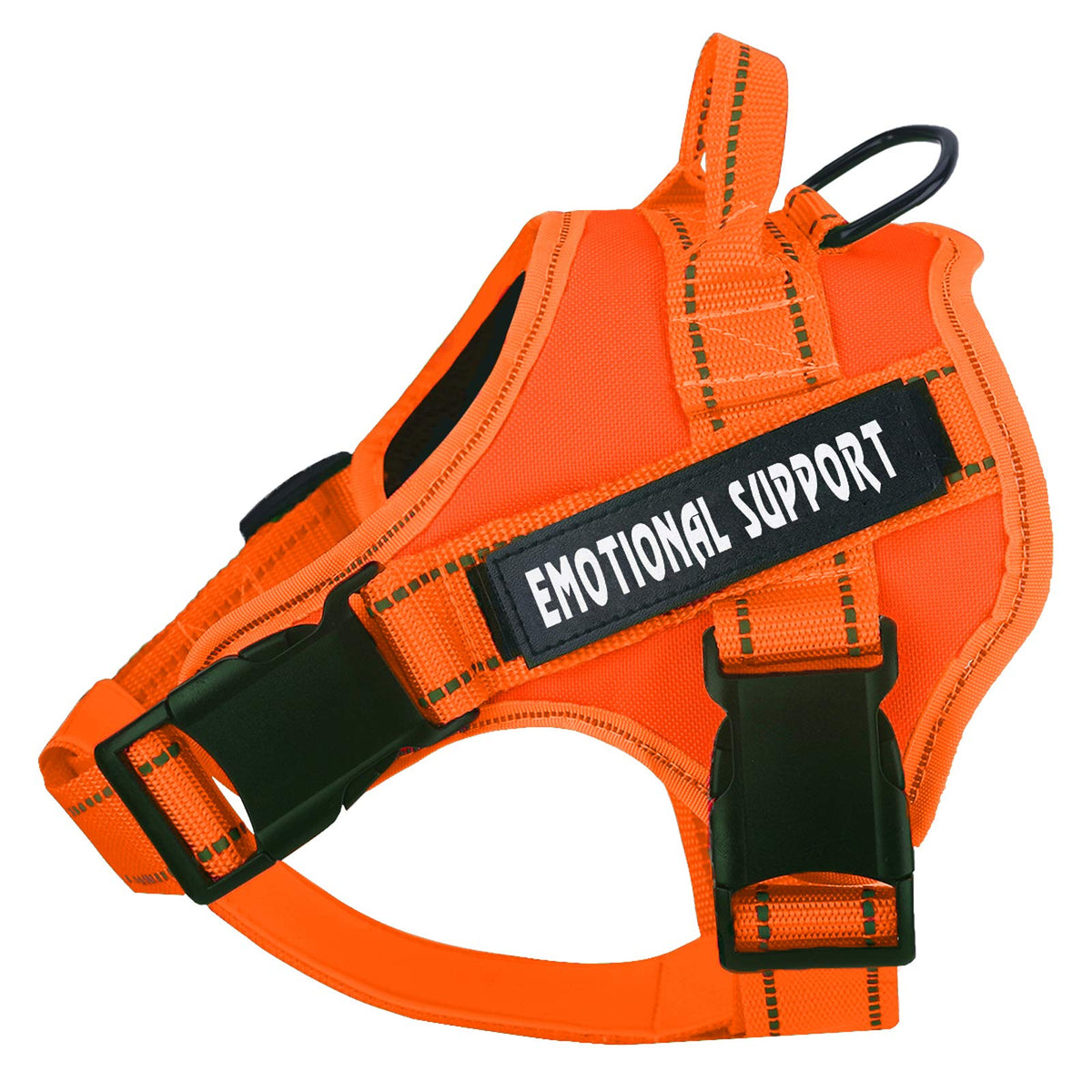 Voopet Service Dog Harness, Emotional Support Pet Vest Harness, Reflective Breathable & Adjustable No Pull Esa Harness For Small