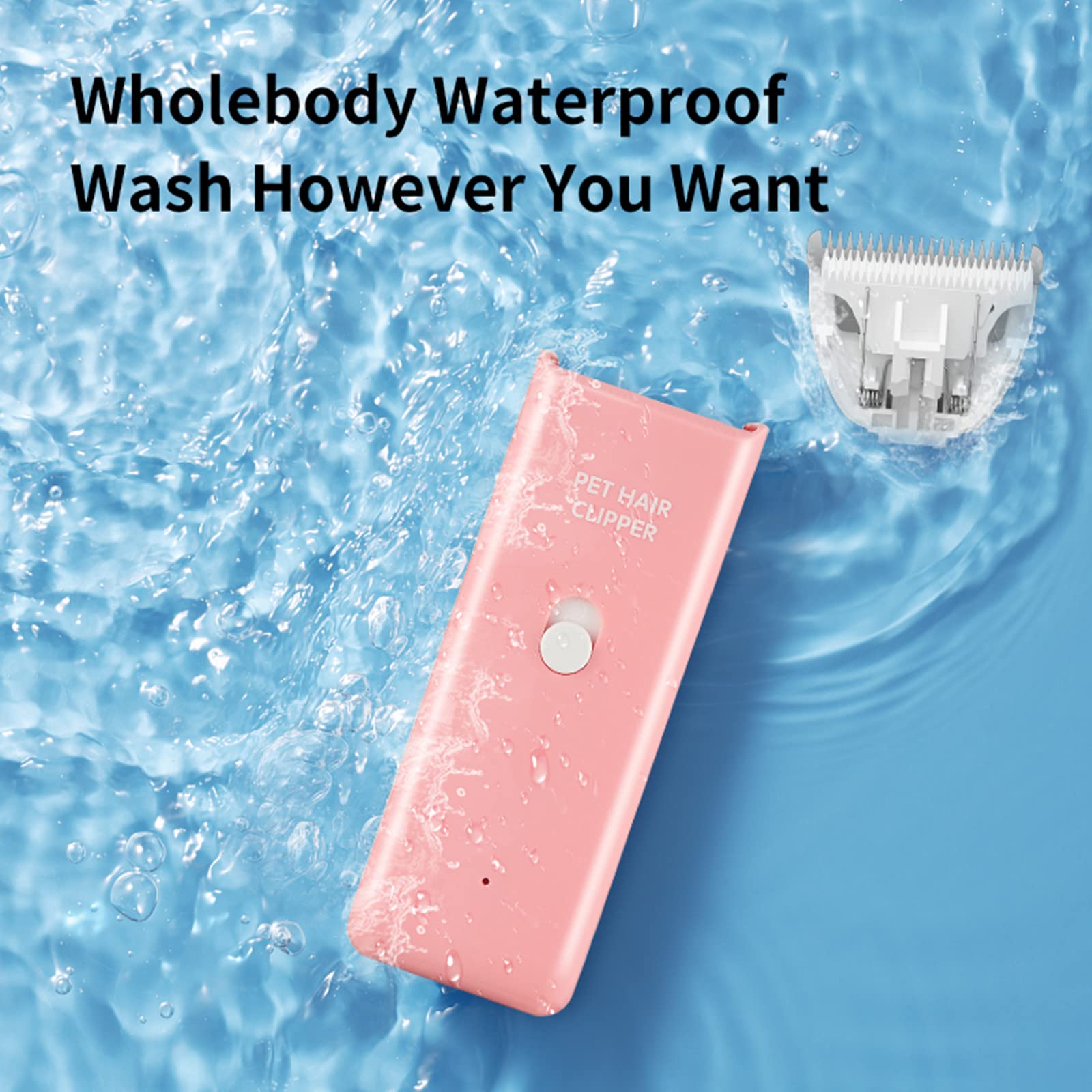 Grimgrow 3 Pcs Standard Size Replaceable Ceramic Blades Set Pet Hair Clipper,Cat Dog Common Use Clipper Blade(#Ap005)