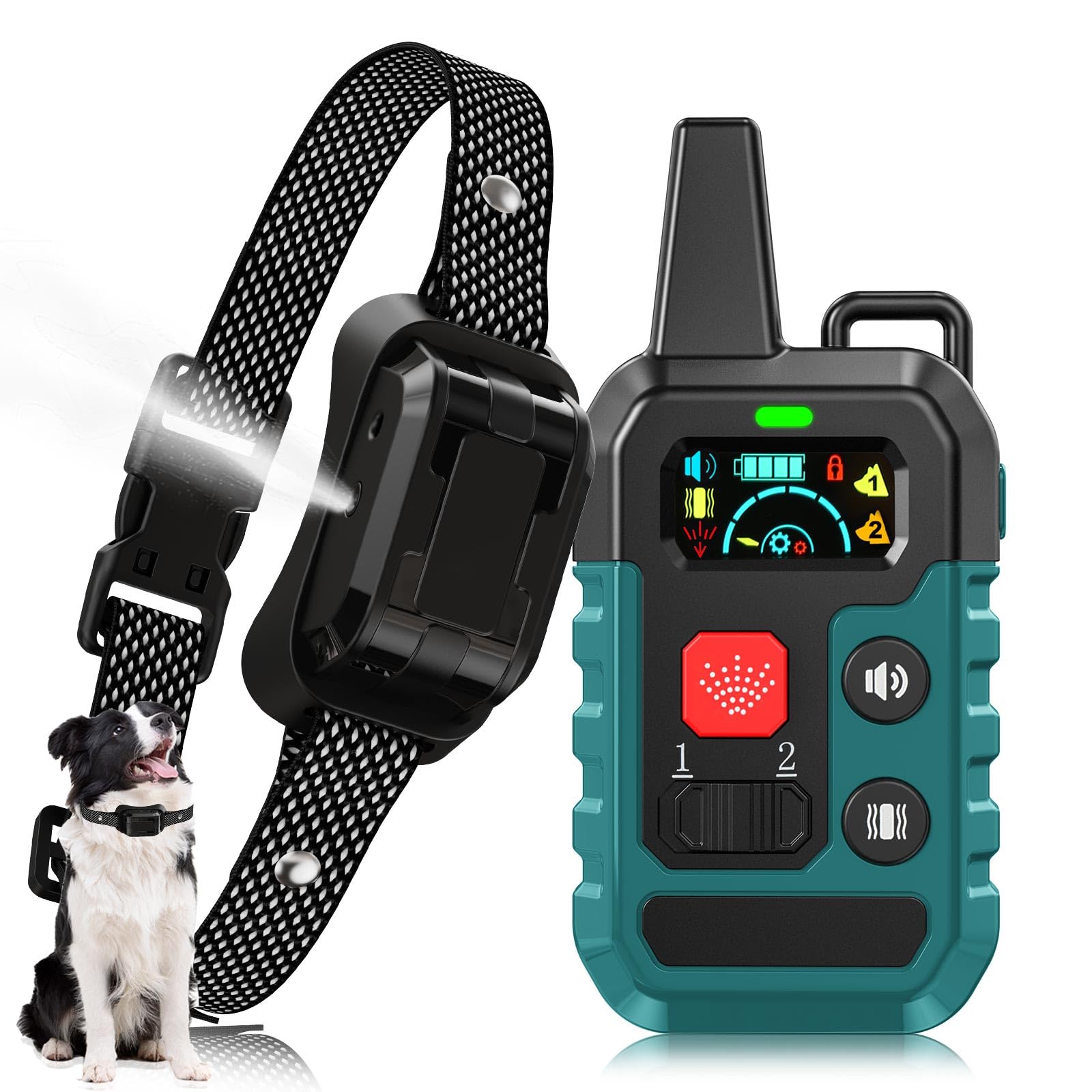 Citronella Training Collar For Dog [No Refill] Spray Dog Training Collar With Beep/Vibration/Spray 4 Mode & 6 Adjustable Sensiti