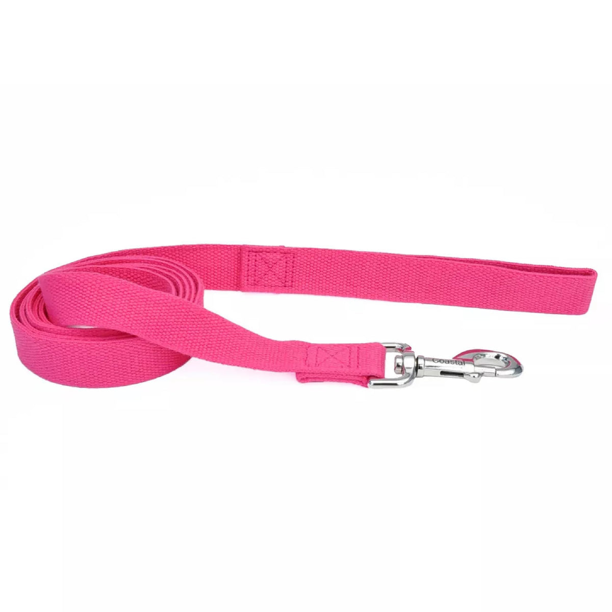 Coastal - New Earth Soy - Dog Leash, Fuchsia, 5/8' X 06'