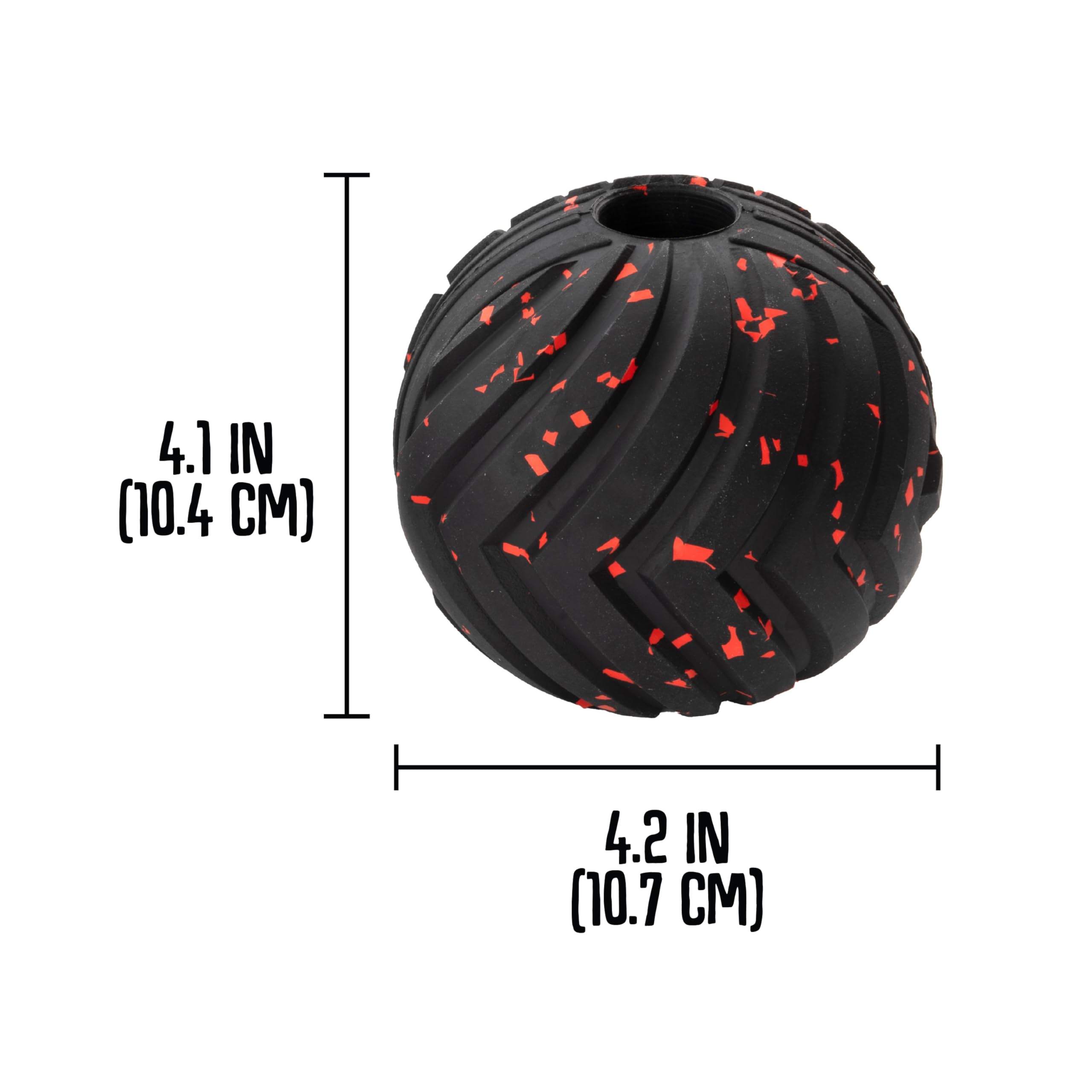 Chew King Supreme Dog Toy Collection, Large 4'' Supreme Fetch Ball