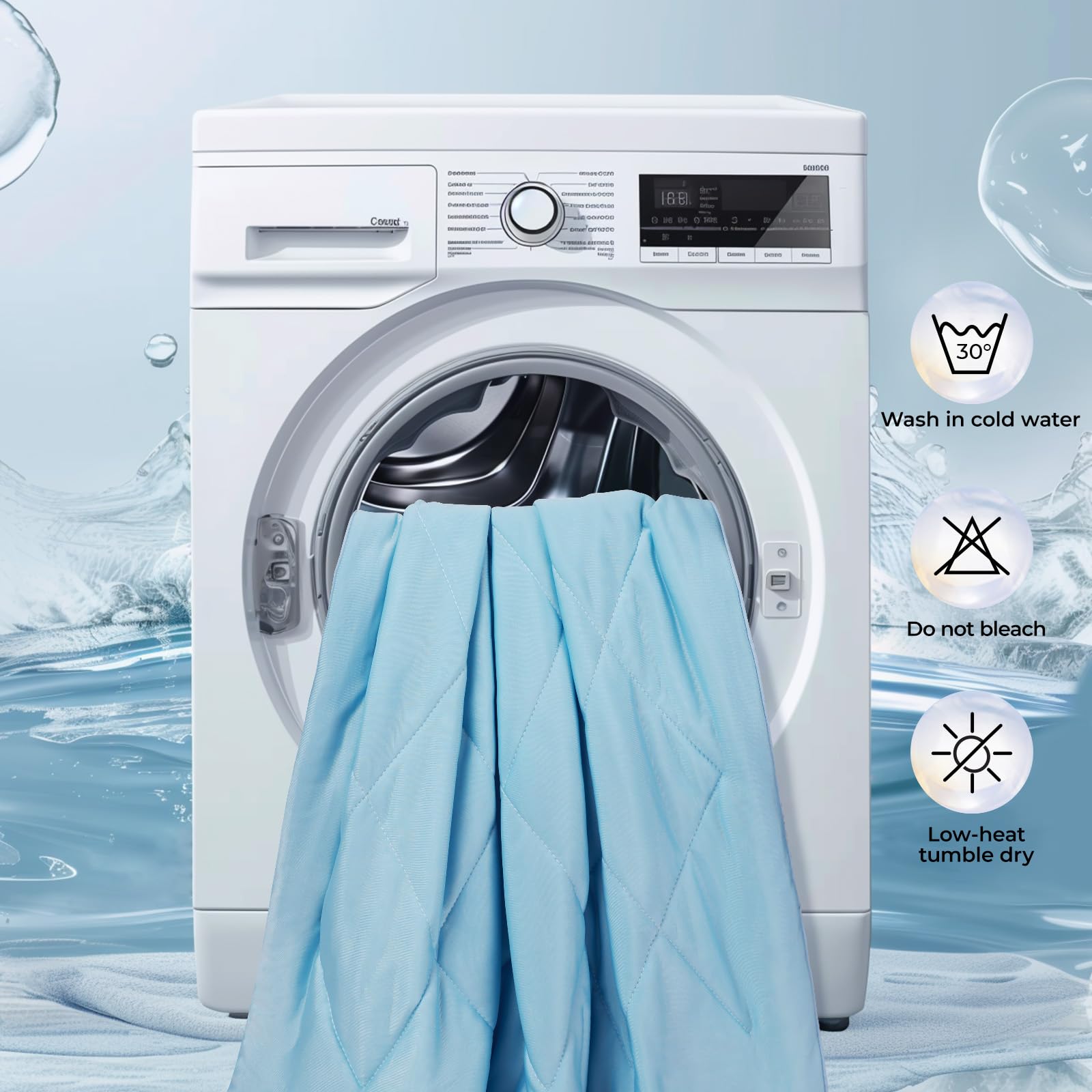 Luciphia Premium Cooling Blanket For Dogs Washable Q-Max>0.4 Pet Cool Mat For Cats Hot Weather Puppy Lightweight Throw Calming P