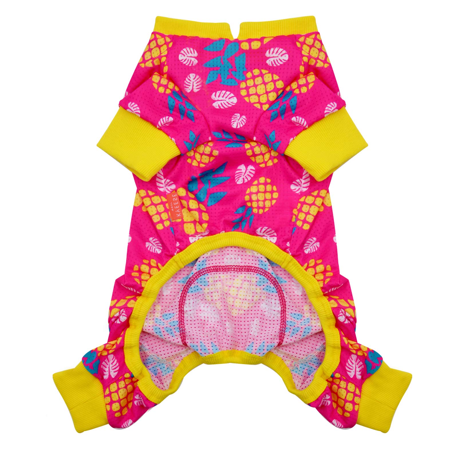 Kyeese Dog Pajamas For Large Dogs Lightweight Dog Pjs Dog Onesie Jumpsuit Dog Hair Shedding Cover Great For Summer