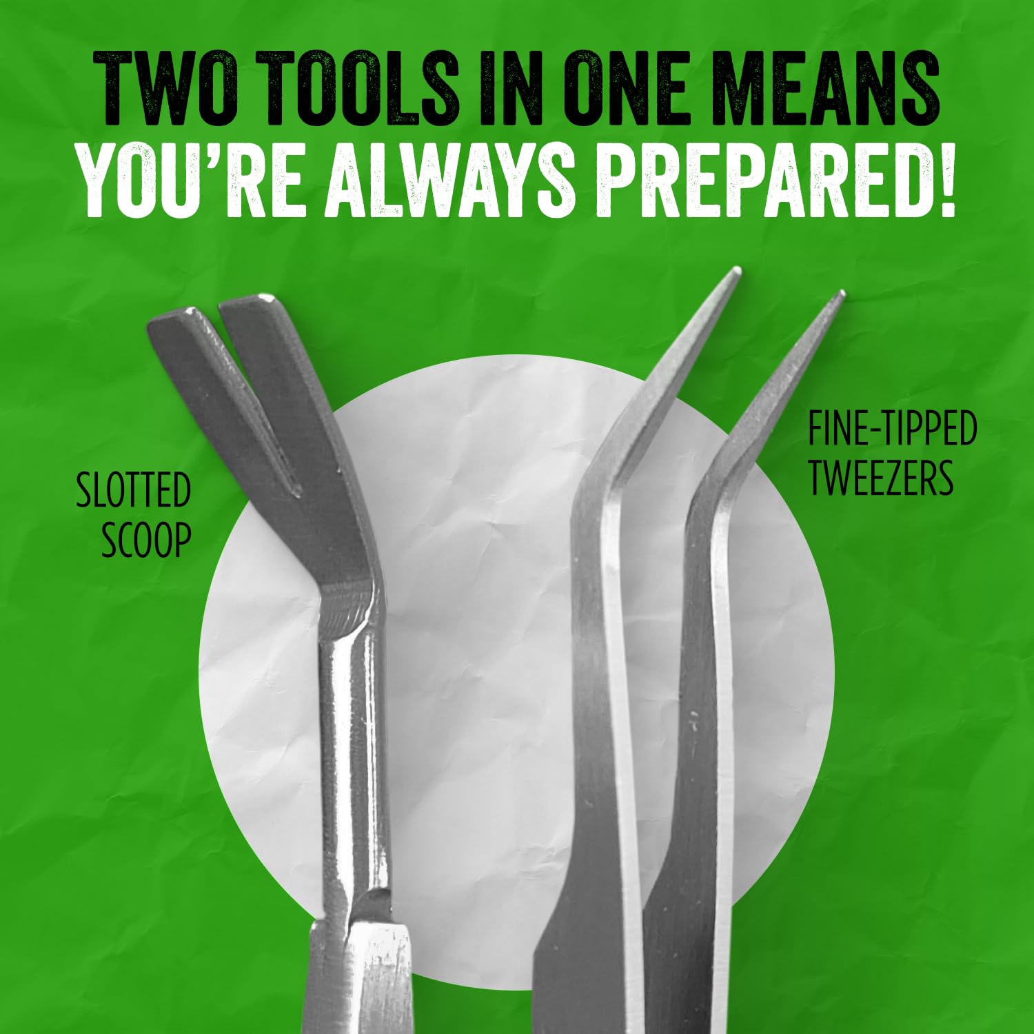 Bug Bite Thing Tick Remover Tool For People & Pets, Patented Two Sided Stainless Steel Design With Fine Tipped Tweezers, Formerl