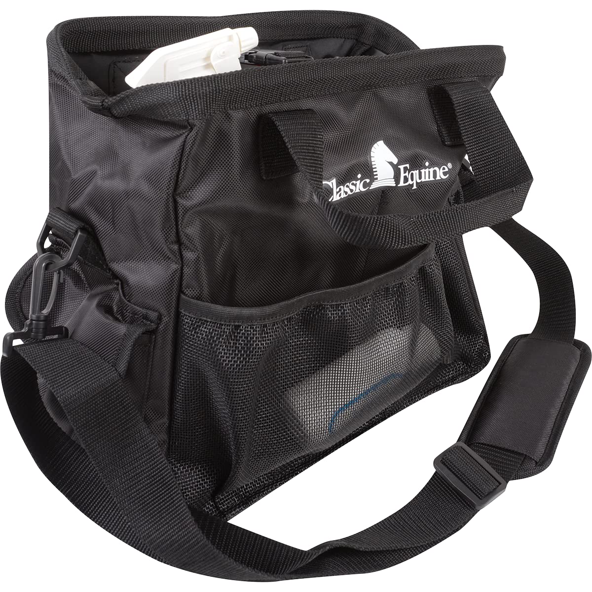 Classic Equine Black Grooming Tote Black