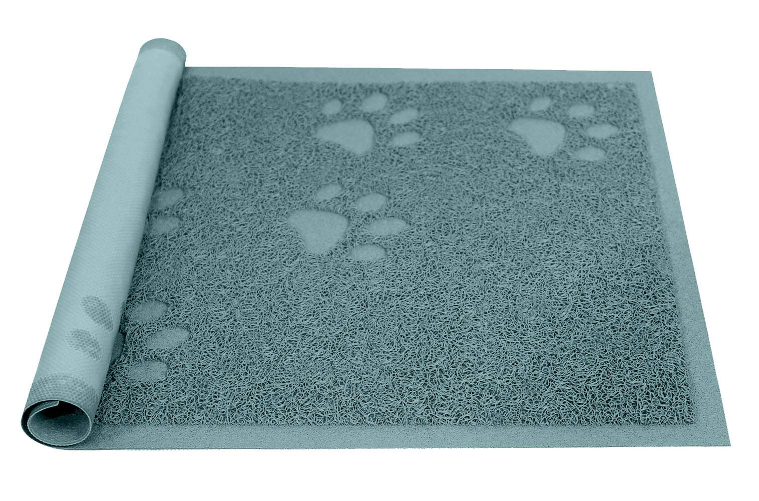 Darkyazi Cat Litter Box Mat for Floor Litter Trapping Mat Non-Slip Backing, Scatter Control, Easy Clean, Water Resistant, Soft o