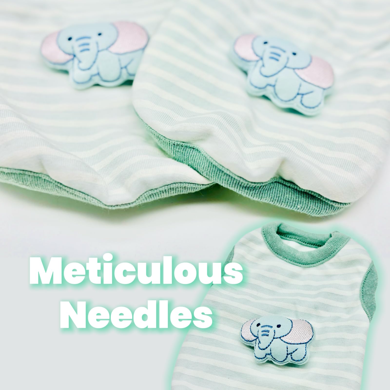 Yorkiegogo Handmade Tiny Pet Clothes, Baby-Soft Sweater Shirts For Newborn/Teacup Cats & Dogs (E.G., Chihuahuas, Yorkies, Miniat