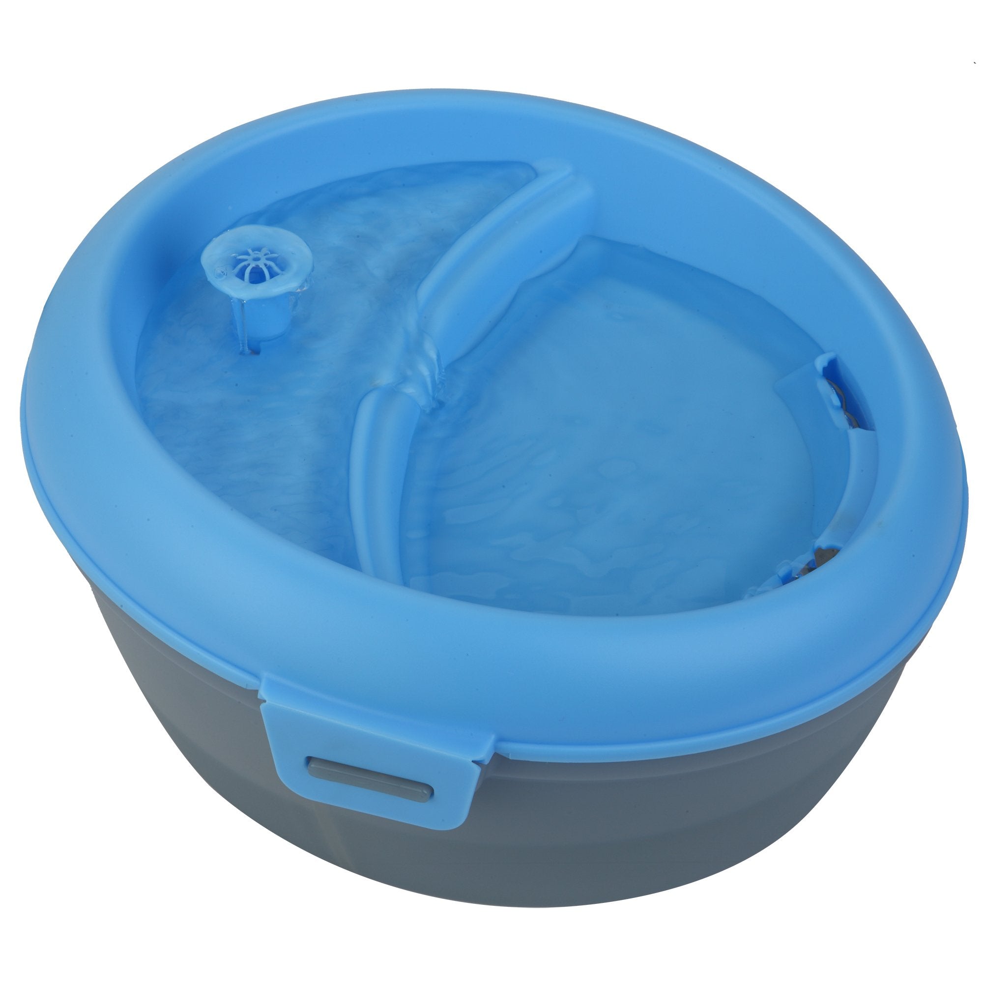 CoolerDog Dog Water Fountain - 6L Ultra Quiet Filtered Pet Fountain, Grey, Model CDHPF-6L, Encourages Hydration