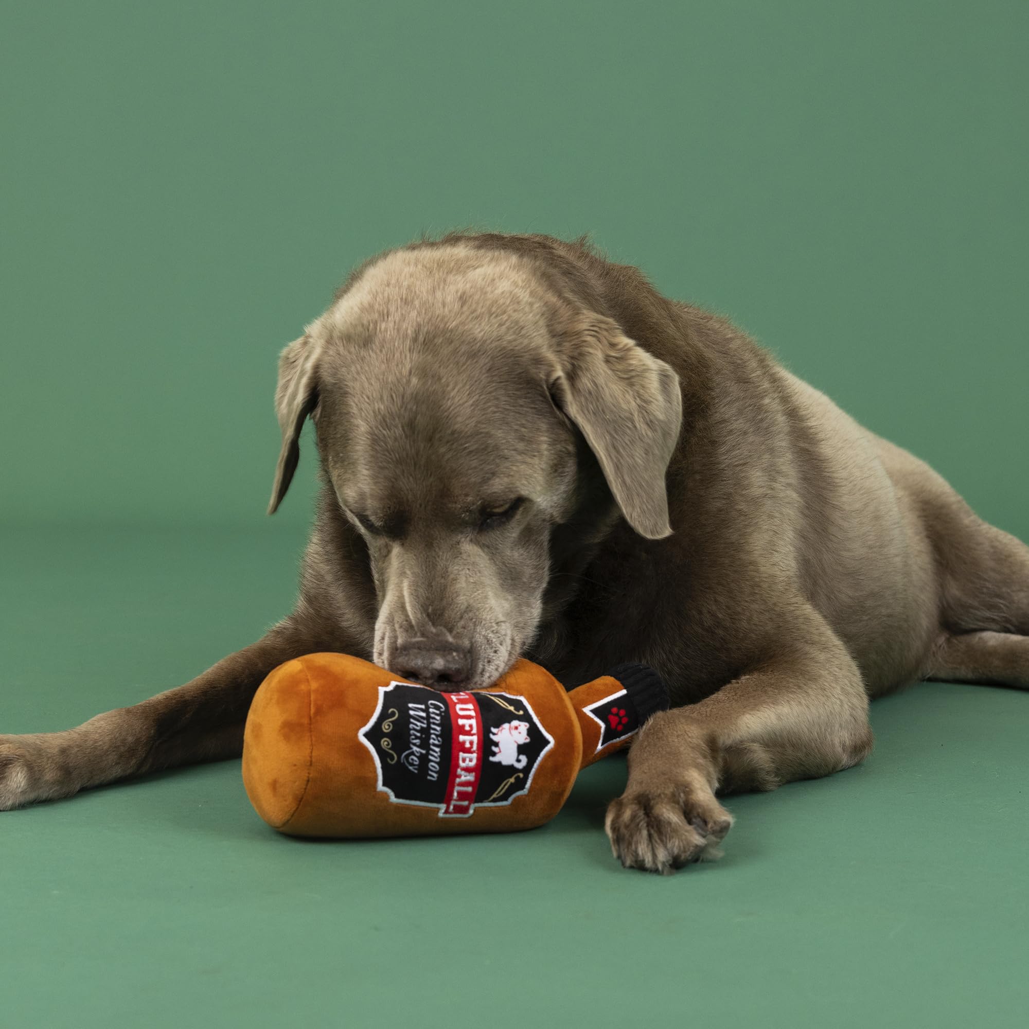 Fringe Studio ''Stay in Good Spirits! Plush Dog Toy, Pet Shop Collection (314504)