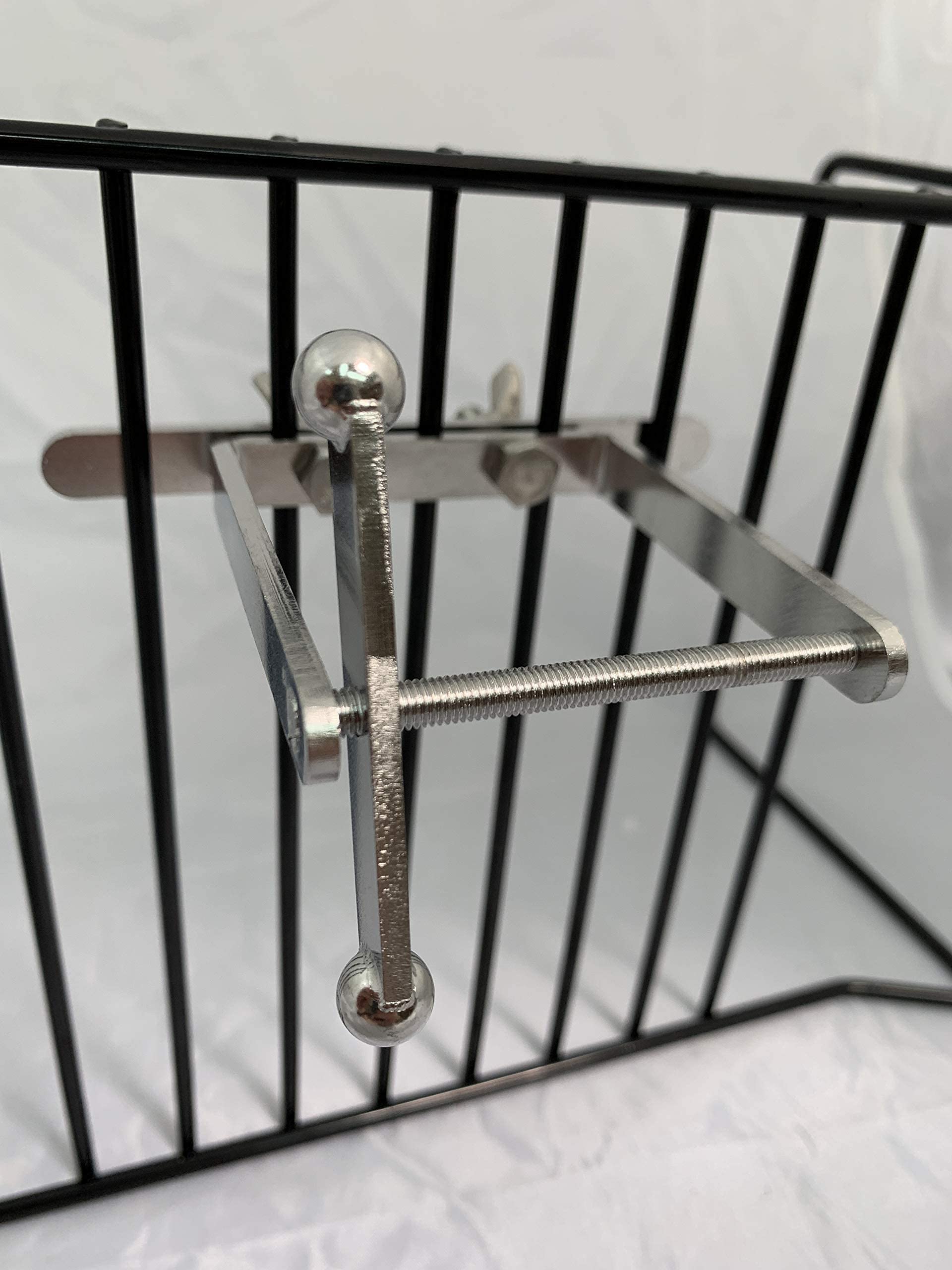 Stainless Steel Spinner Bird Toy With Traveling Spinner | Durable Puzzle Enrichment Toy | Spinner Toy For Medium To Large Birds