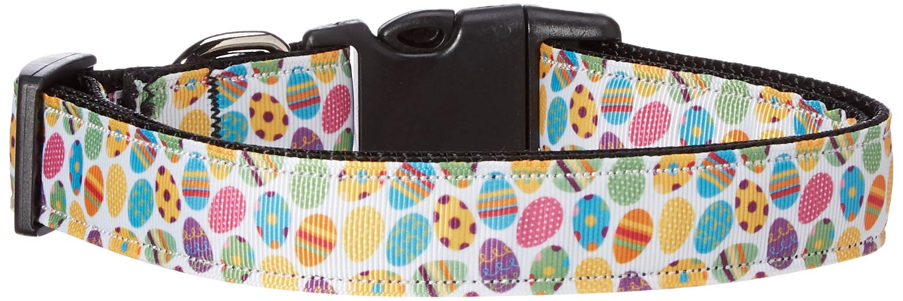 Pet Dog & Cat Nylon Collar or Leash, &quot;Confetti Eggs&quot; LG Collar
