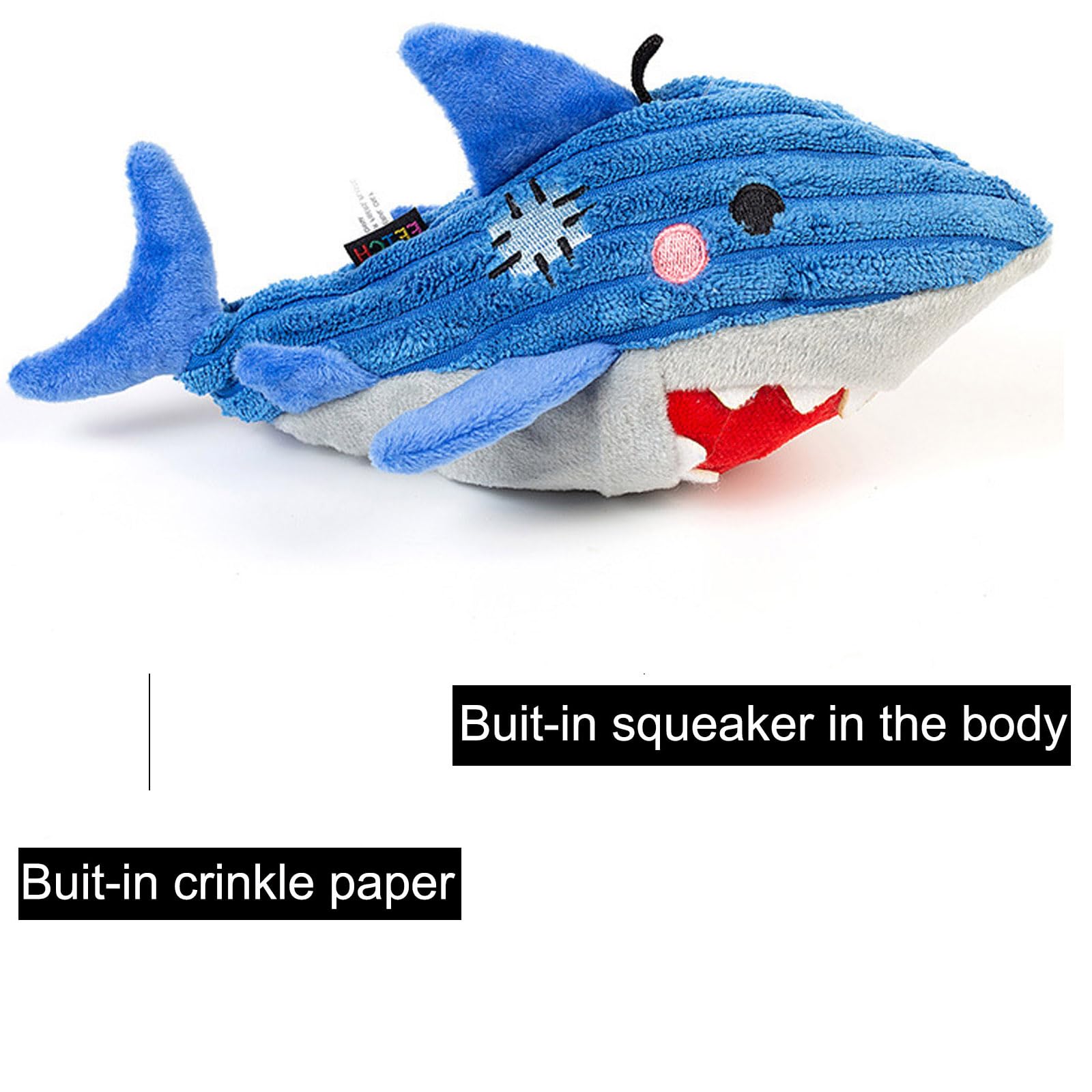 Squeaky Dog Toy, Puppy Toys With Soft, Little Dog Toy Cute Chew Toys With Crinkle Paper Stuffed, Plush Animal Dog Toys To Keep T