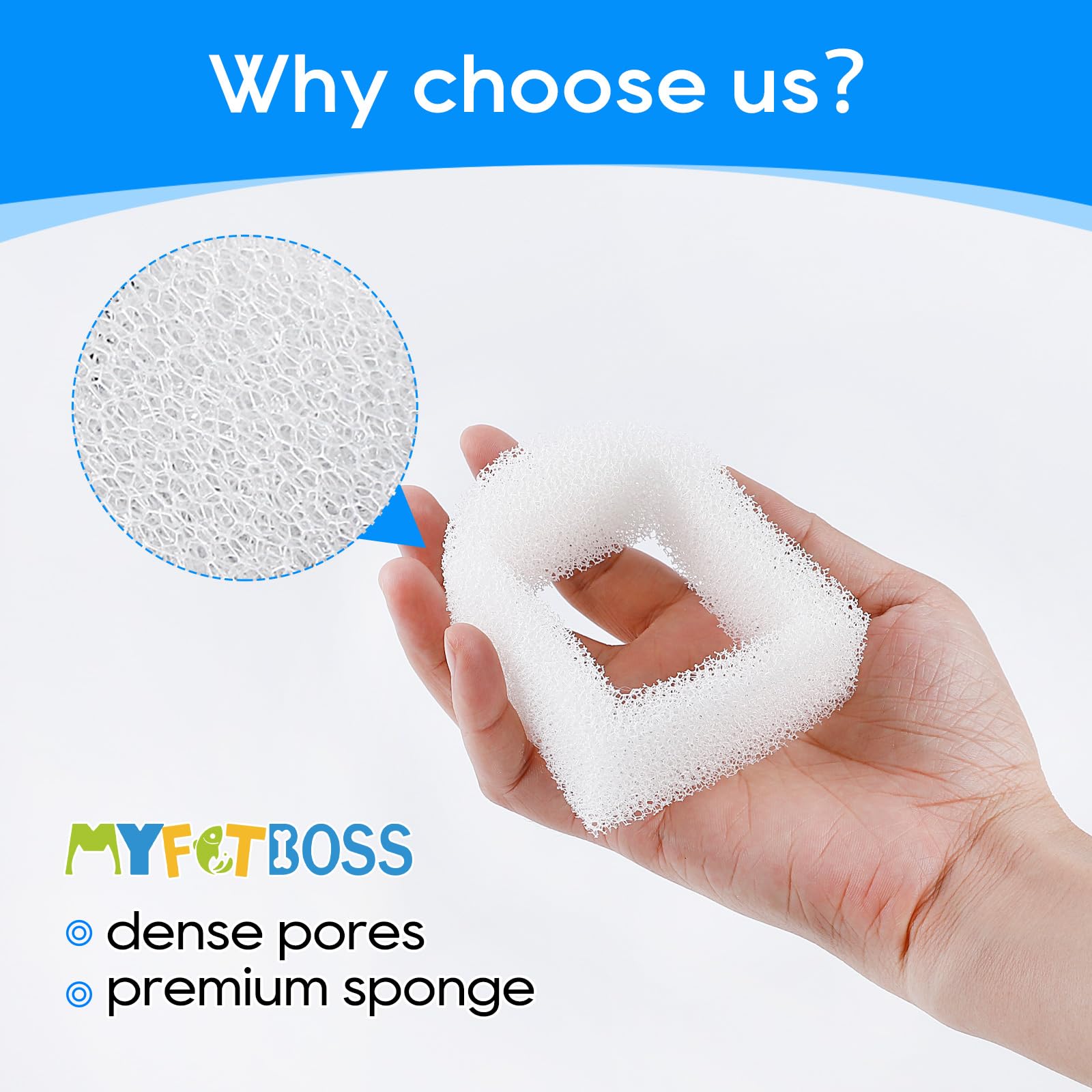 Myfatboss 24Pcs Cat Water Fountain Filter Compatible With Petsafe Water Fountain, For Drinkwell Pet Fountain Filters, Replacemen