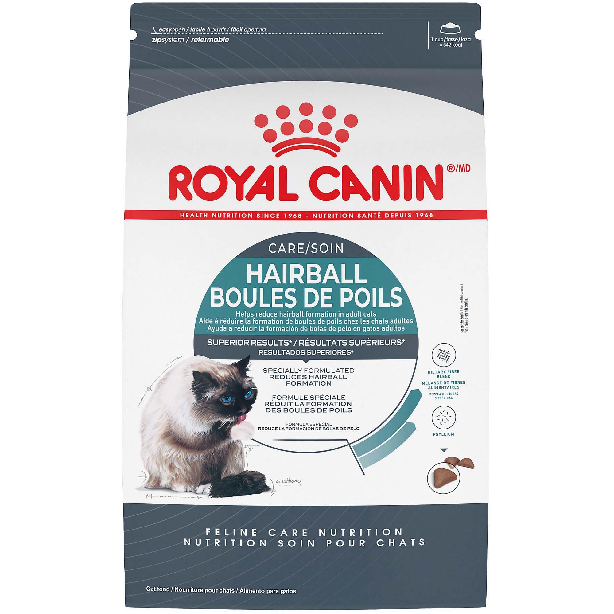 Royal canin Hairball care Dry cat Food, 6 lb bag