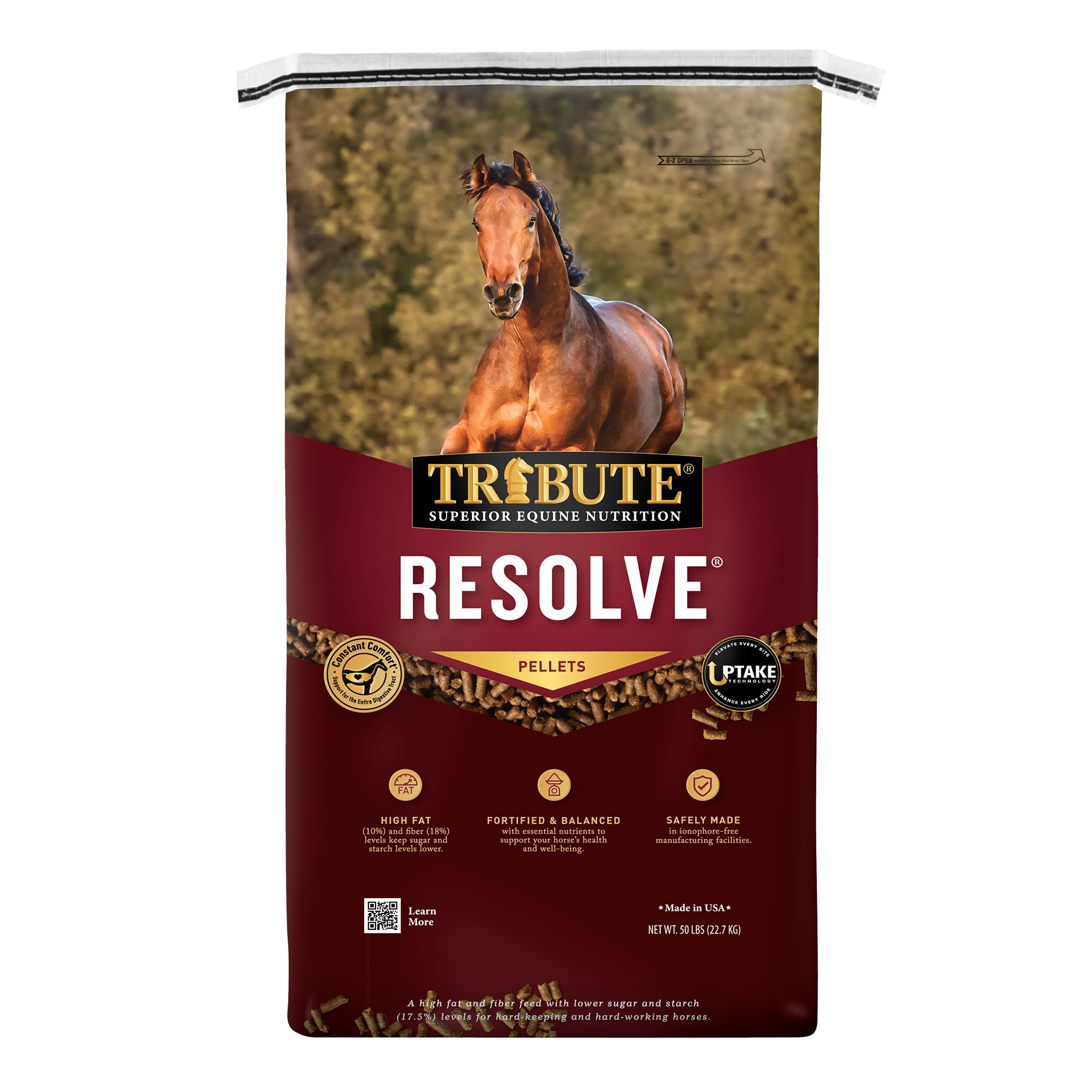 Kalmbach Feeds Tribute Resolve Food for Horses, 50 lb
