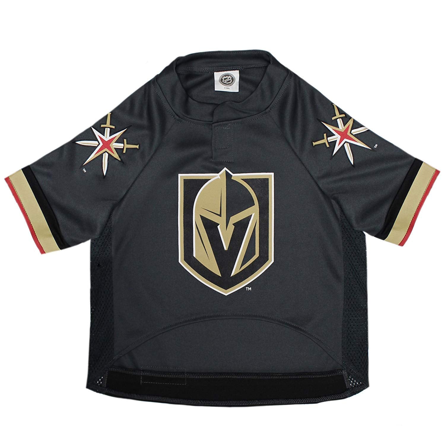 Pets First NHL Las Vegas Golden Knights Jersey for Dogs & Cats, X-Small. - Let Your Pet Be A Real NHL Fan!