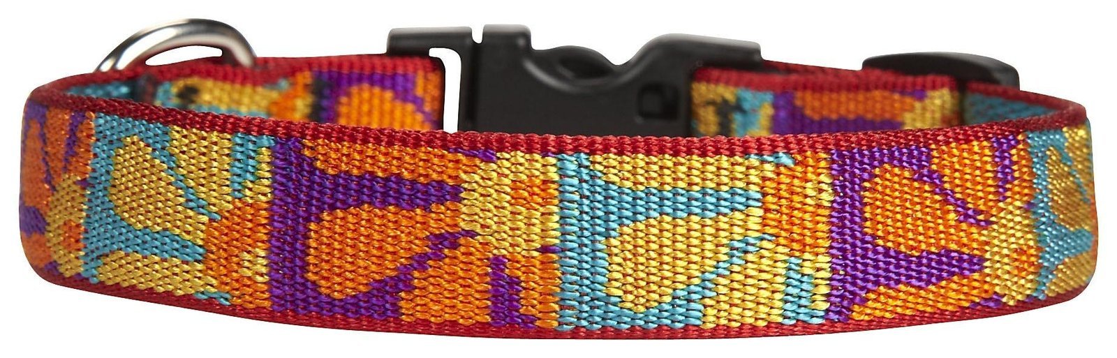 Lupinepet Originals 3/4' Crazy Daisy 9-14' Adjustable Collar For Small Dogs