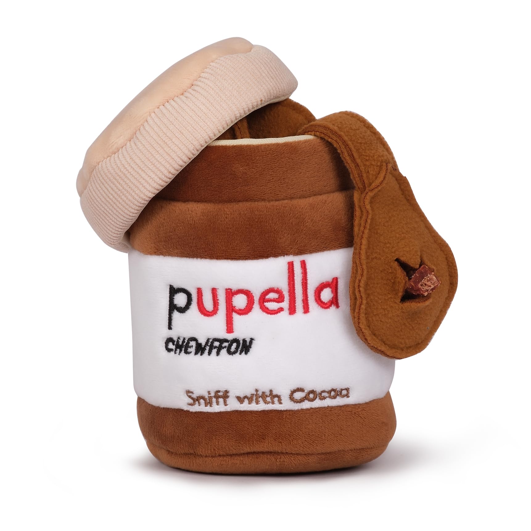 Chewffon Dog Puzzle Toy, Interactive Dog Enrichment Toy, Snuffle & Crinkle Hide And Seek Toy, Boredom Stimulating, For Small Med