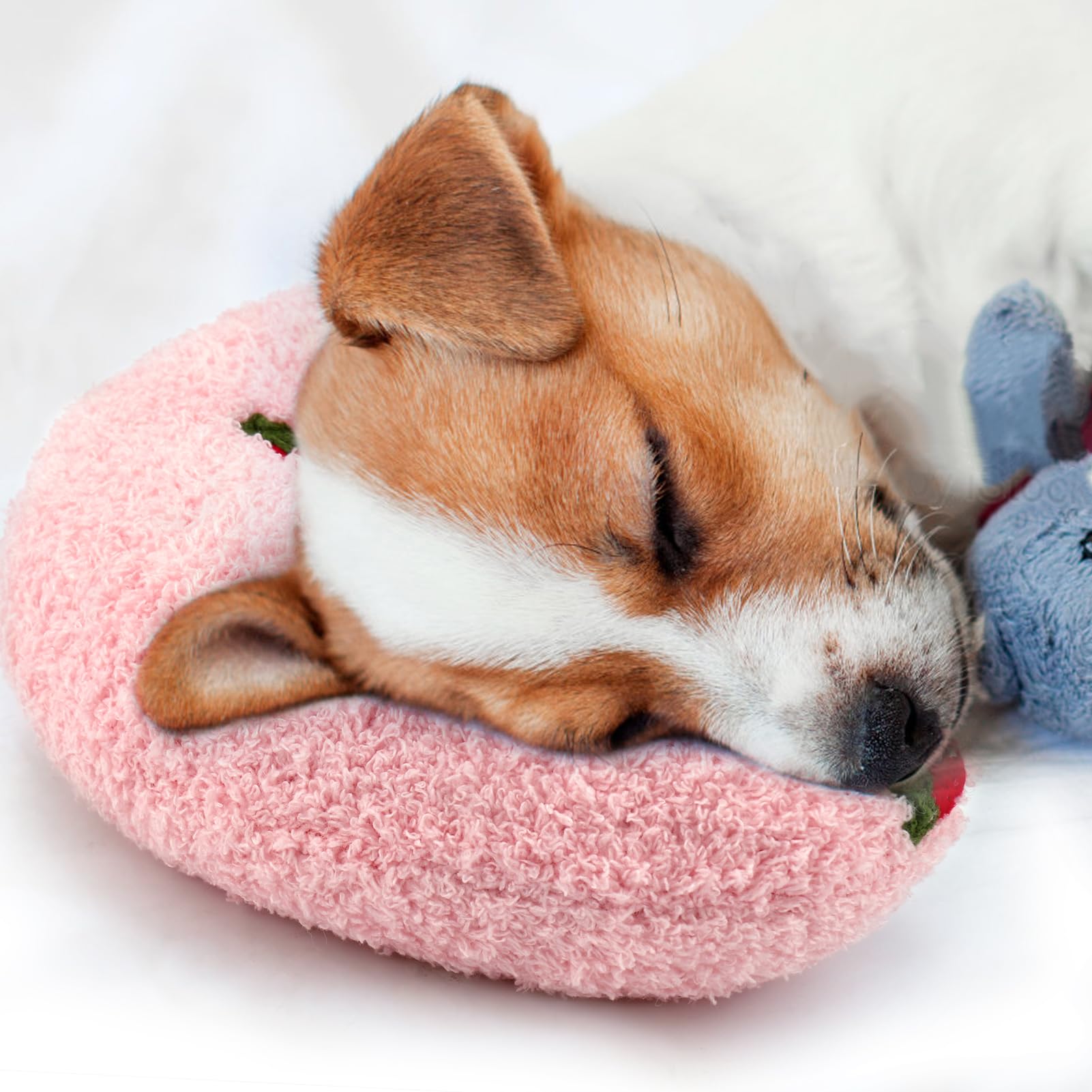 Mity Rain Dog Anxiety Relief Pillow, Ultra Soft High Density Calming Pillow For Joint Relief Sleeping Improve, Pet Calming Toy P