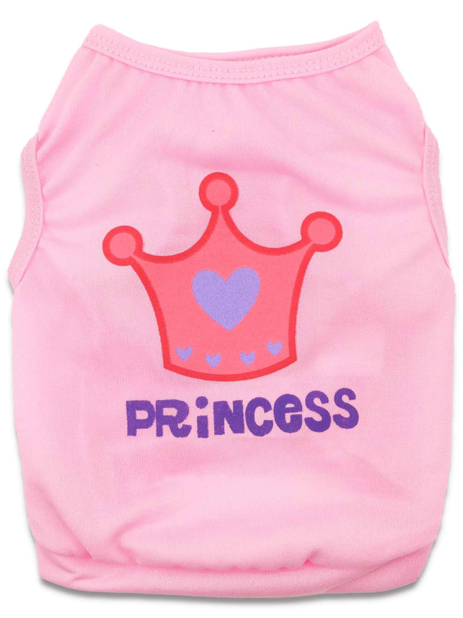 Droolingdog 8 Pieces Girl Dog Clothes For Girls Small Dog Shirts Puppy T Shirt For Small Dogs Girl Clothes Dogs T-Shirt Chihuahu