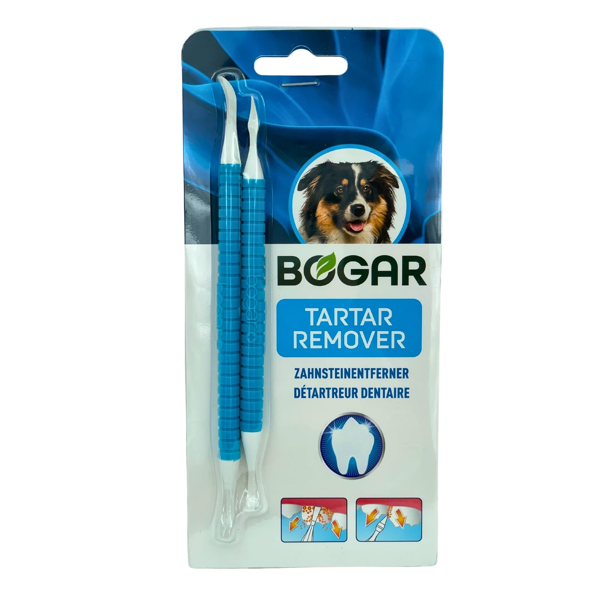 Bogadent Bogar AG Tartar Remover for Dogs, Pack of 2