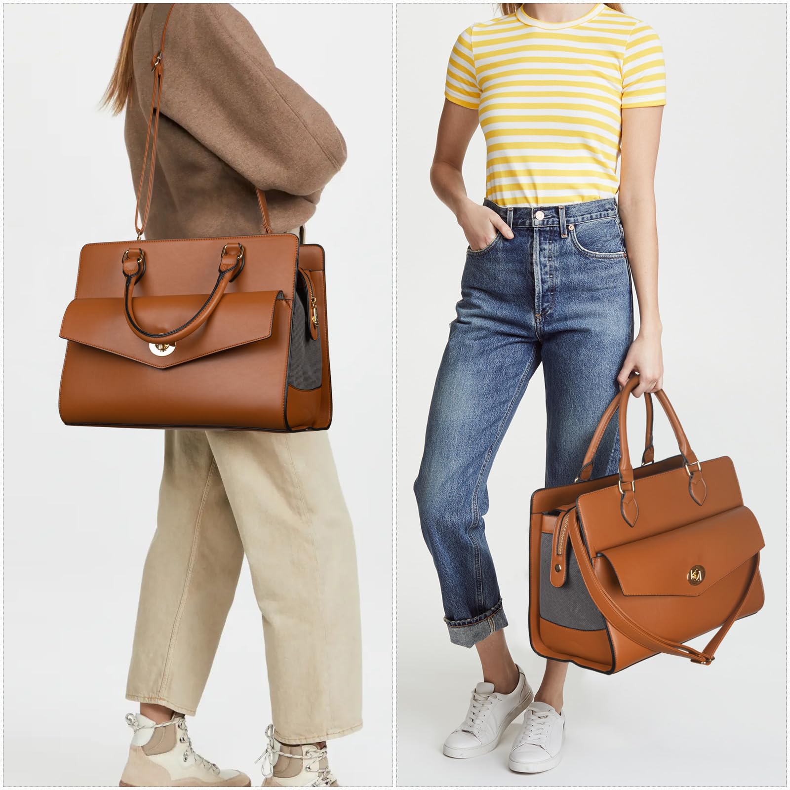 Stylish Pet Carrier Purse Leather Bag For Small Dogs Cats Puppy,Airline Approved Soft-Sided Carriers