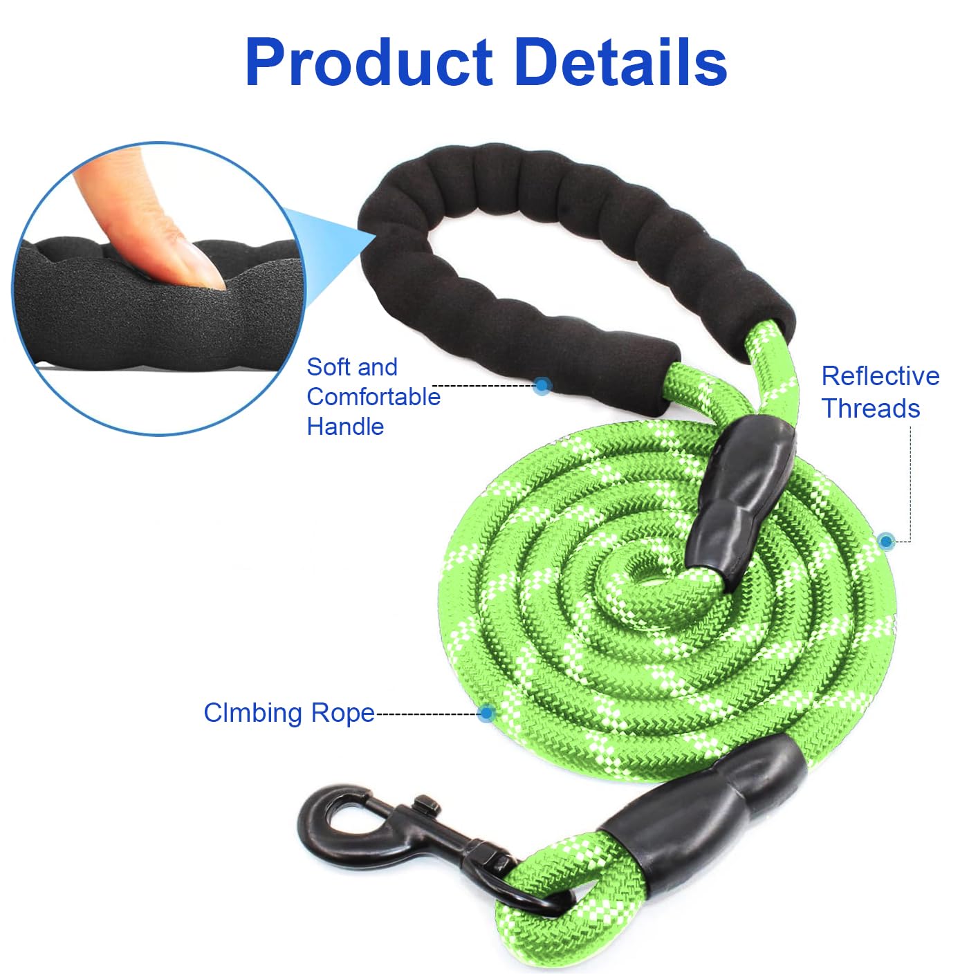 Mingxpets Double Dog Leash, Dual Dog Leash, 360 Swivel Tangle Free Bungee Walking Training For Medium Dogs, Shock Absorbing Bung