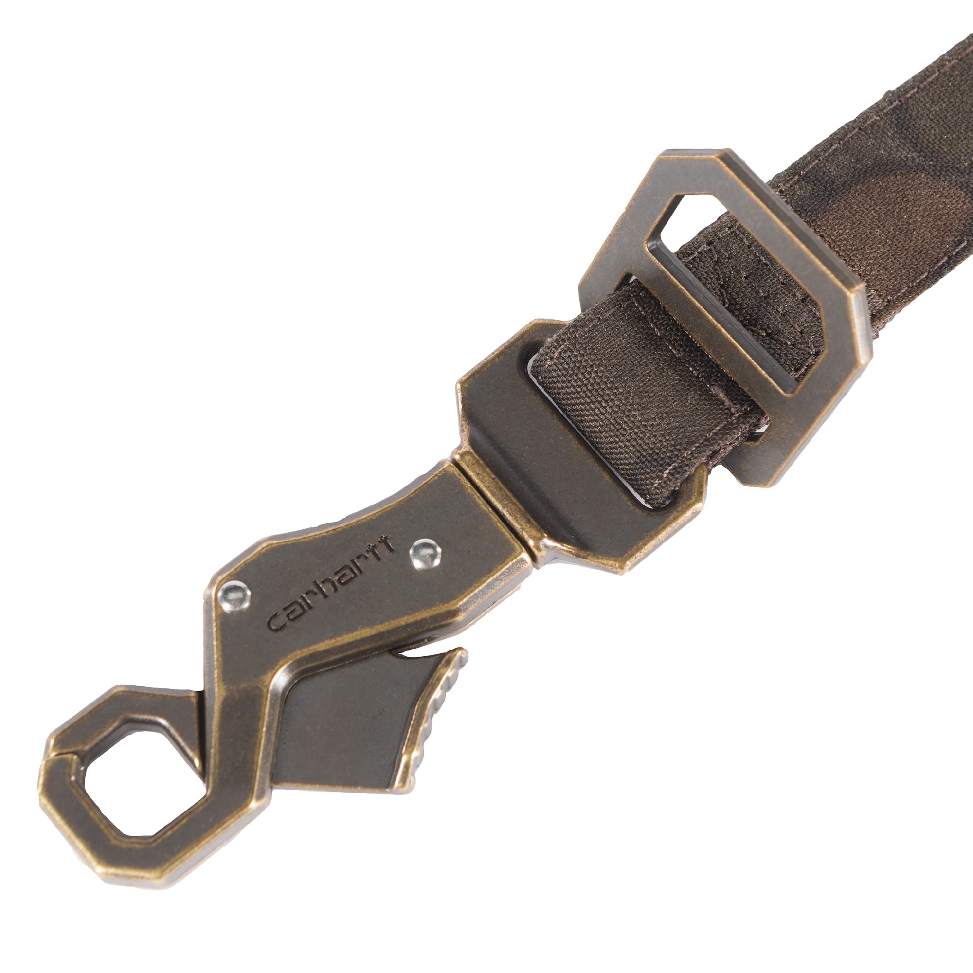 Carhartt Pet Durable Nylon Duck Leashes For Dogs, Reflective Stitching For Visibility, Duck Camo Tarmac, Large