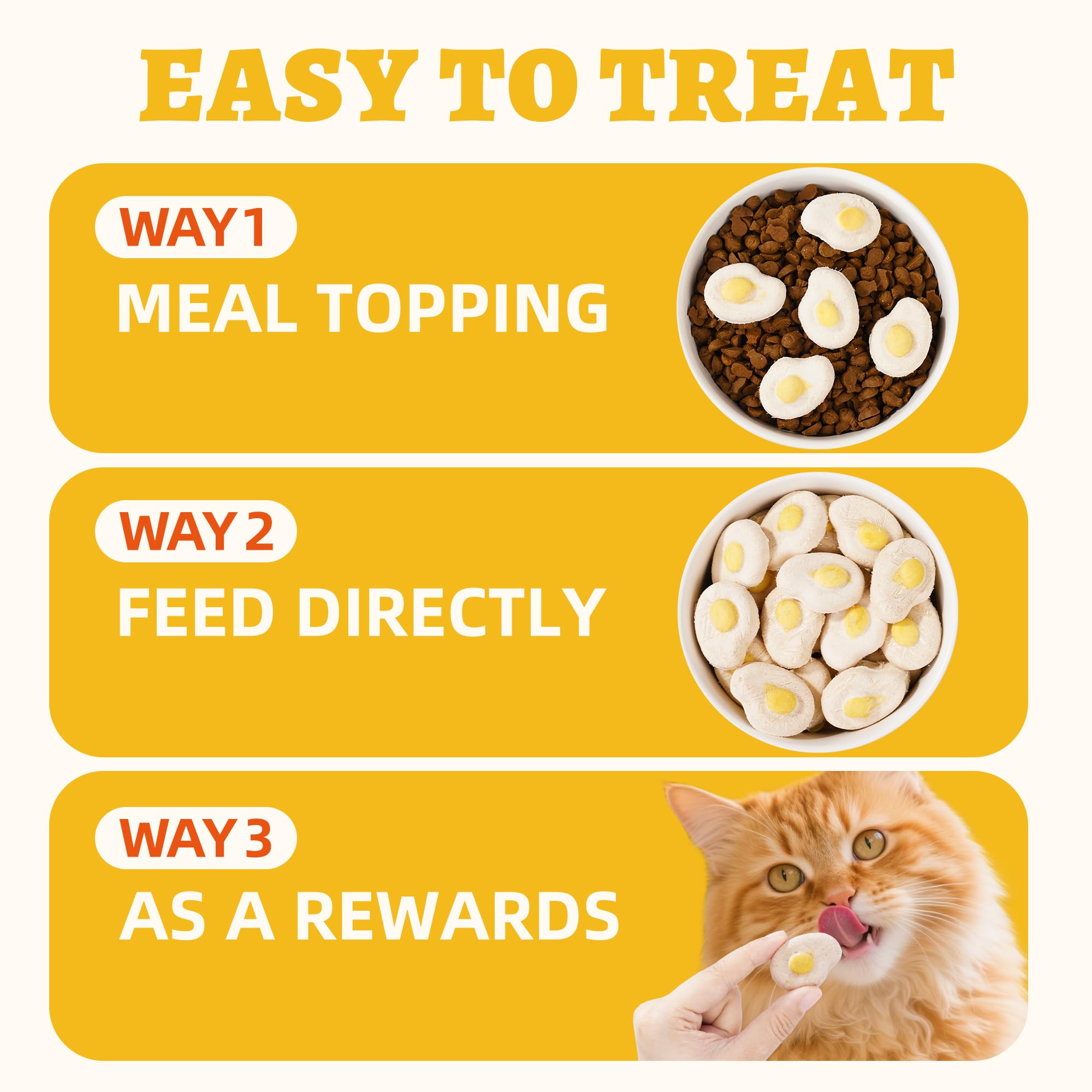 Wellix Freeze Dried Chicken Treats for Cats & Dogs - Healthy Indoor Snack, 3.5oz