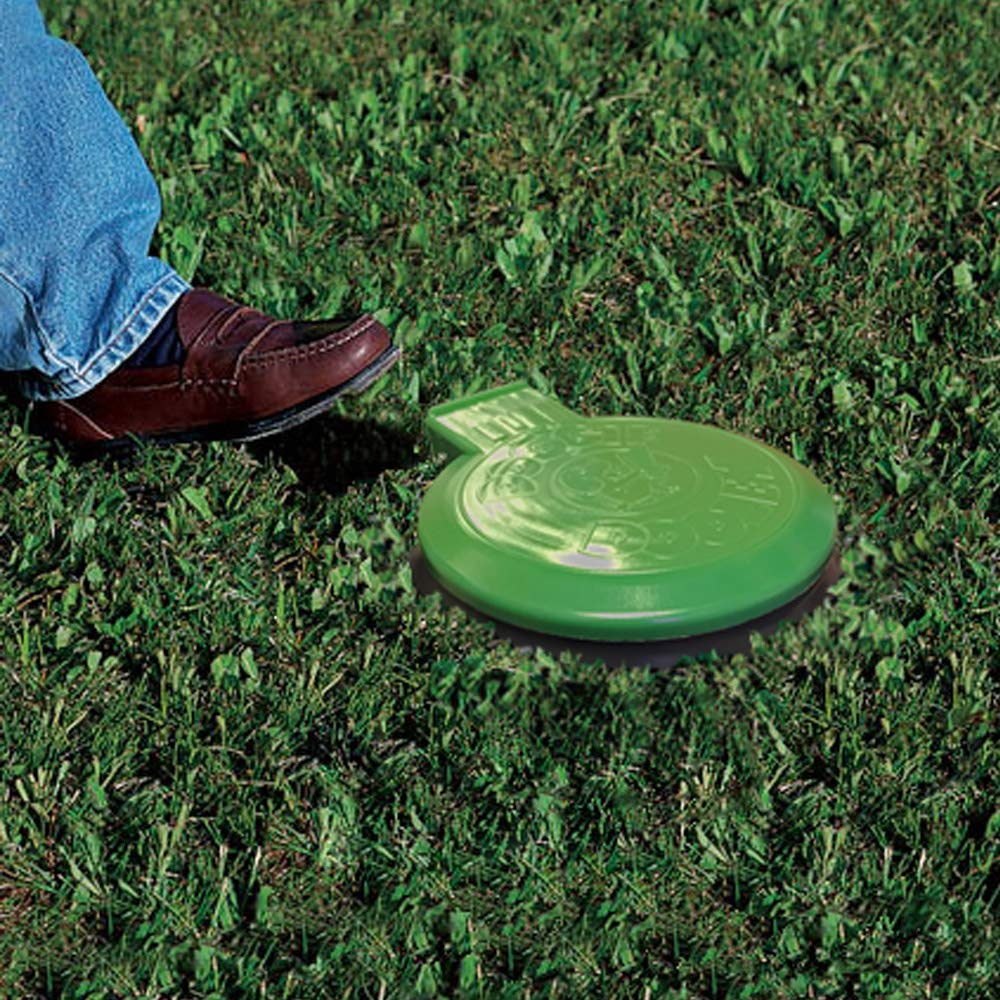 Doggie Dooley Original In-Ground Dog Waste Disposal System, Black with Green Lid - Capacity for 2 Large or 4 Small Dogs