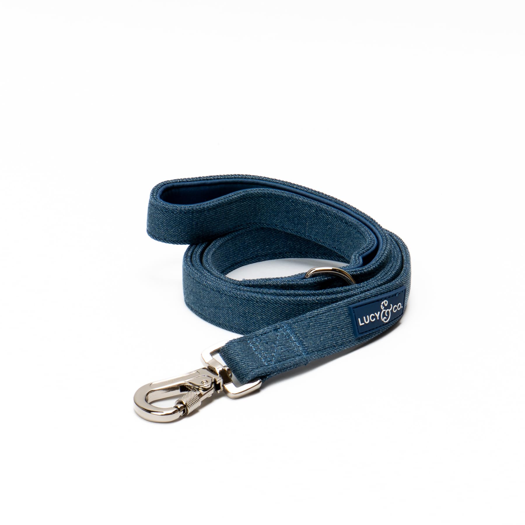 Lucy & Co. 5 Foot Designer Dog Leash for Small, Medium or Big Dogs or Puppies Puppy - Pet Accessories & Supplies- Large-Blue Den