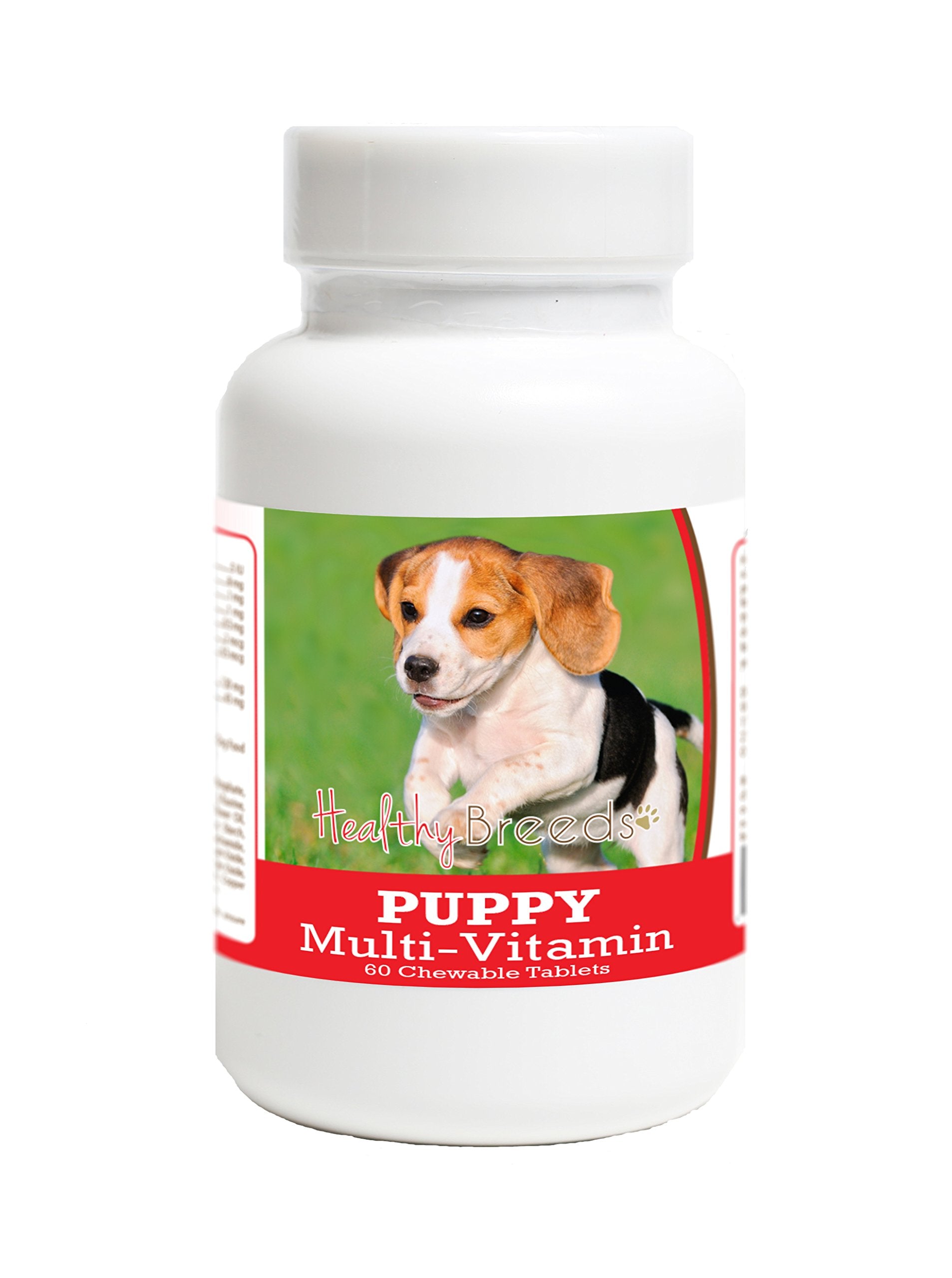 Healthy Breeds Beagle Puppy Dog Multivitamin Tablet 60 Count