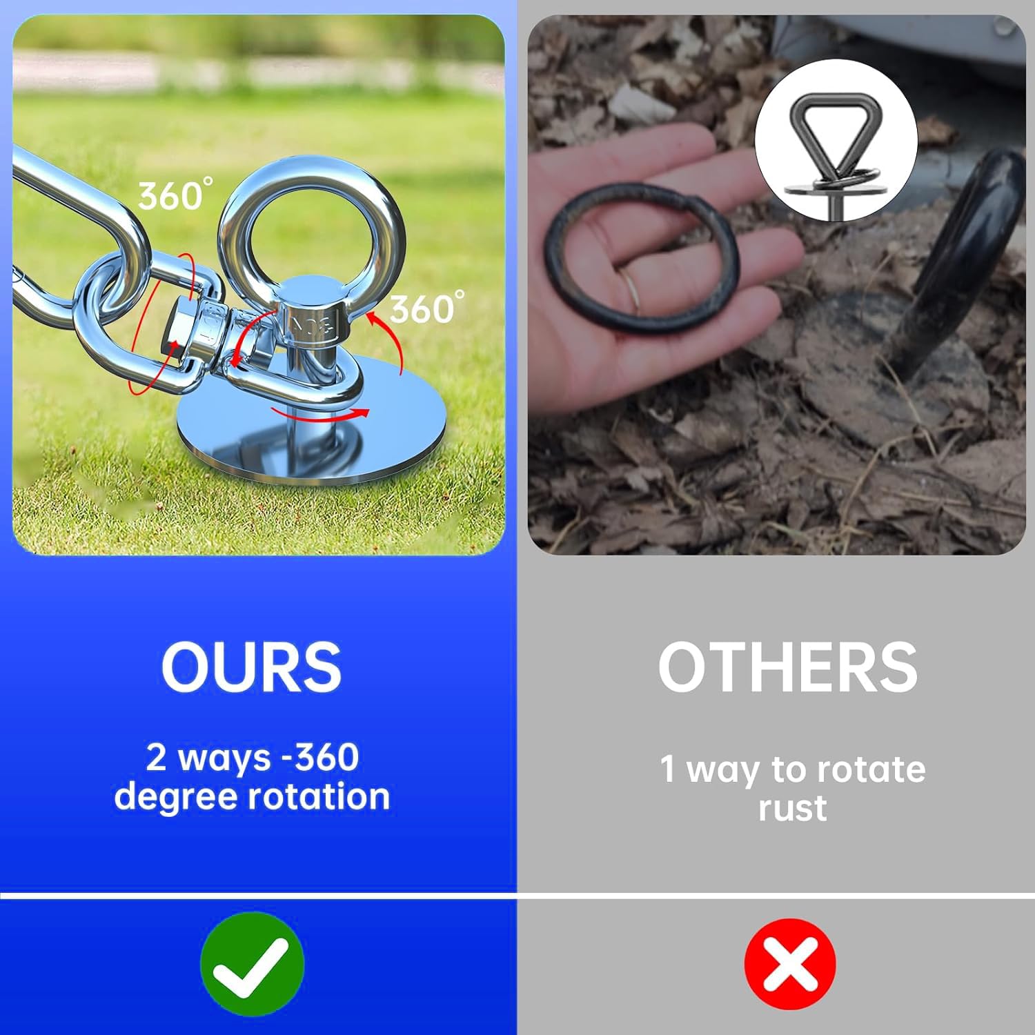 Topknot Dog Tie Out Cable And Stake,(Up To 200Lbs) 30 Ft Heavy Duty Cable,360Swivel Run- No Tangle,Runner For Yard,Ideal For Out