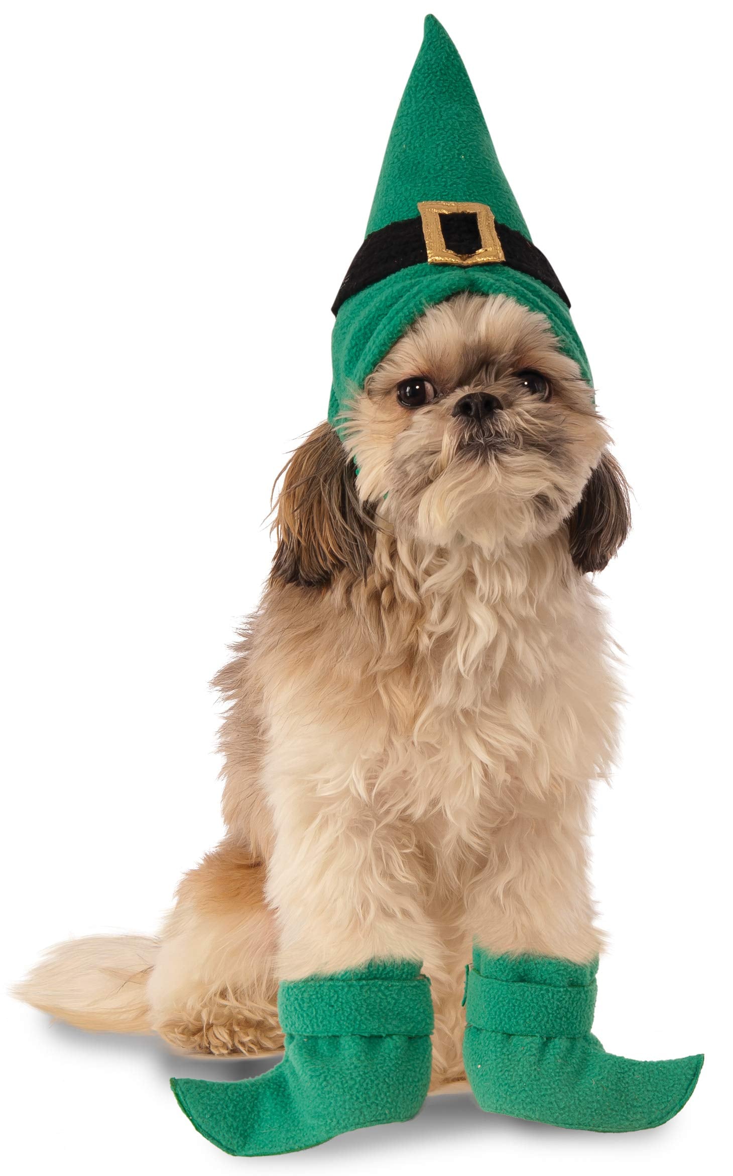 Rubie's Dog Costume Leprechaun/Elf Boots Cuff Set, Small/Medium, Multicolor, Polycotton, Model 580225 S-M