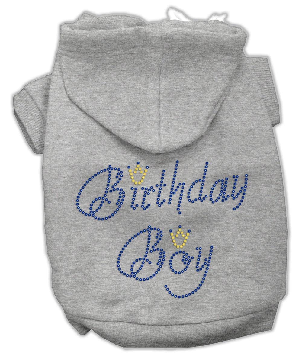 Mirage Pet Products 14-Inch Birthday Boy Hoodies, Large, Pink
