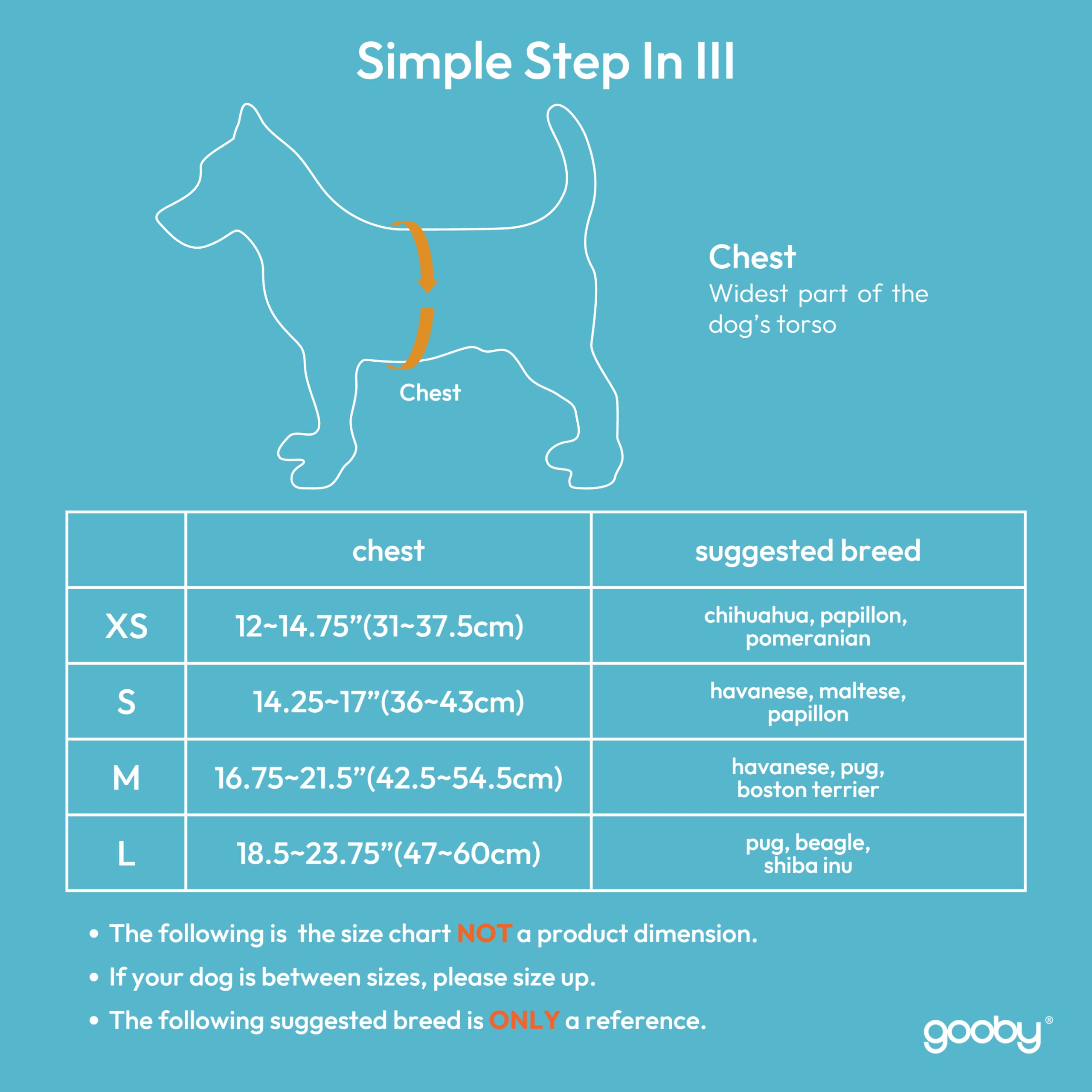 Gooby Simple Step In Iii Harness - Yellow, Medium - Small Dog Harness With Scratch Resistant Outer Vest - Soft Inner Mesh Harnes