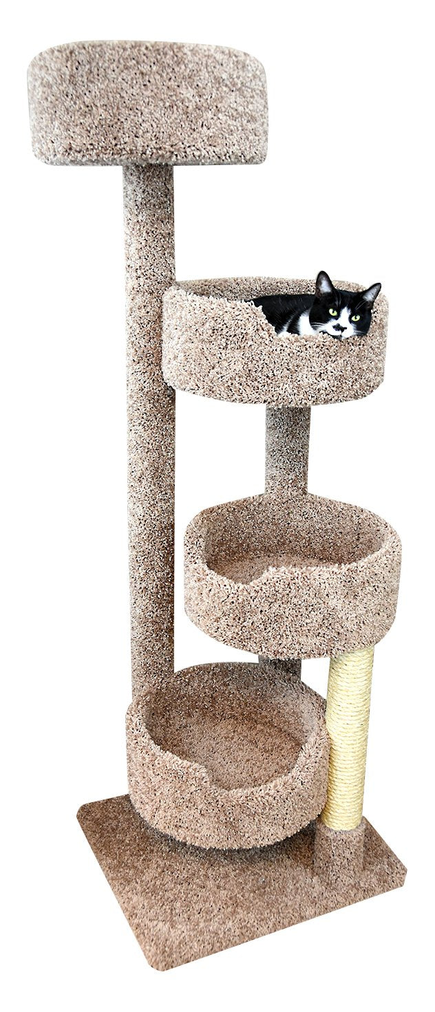 New Cat Condos Brown Large Cat Stairway