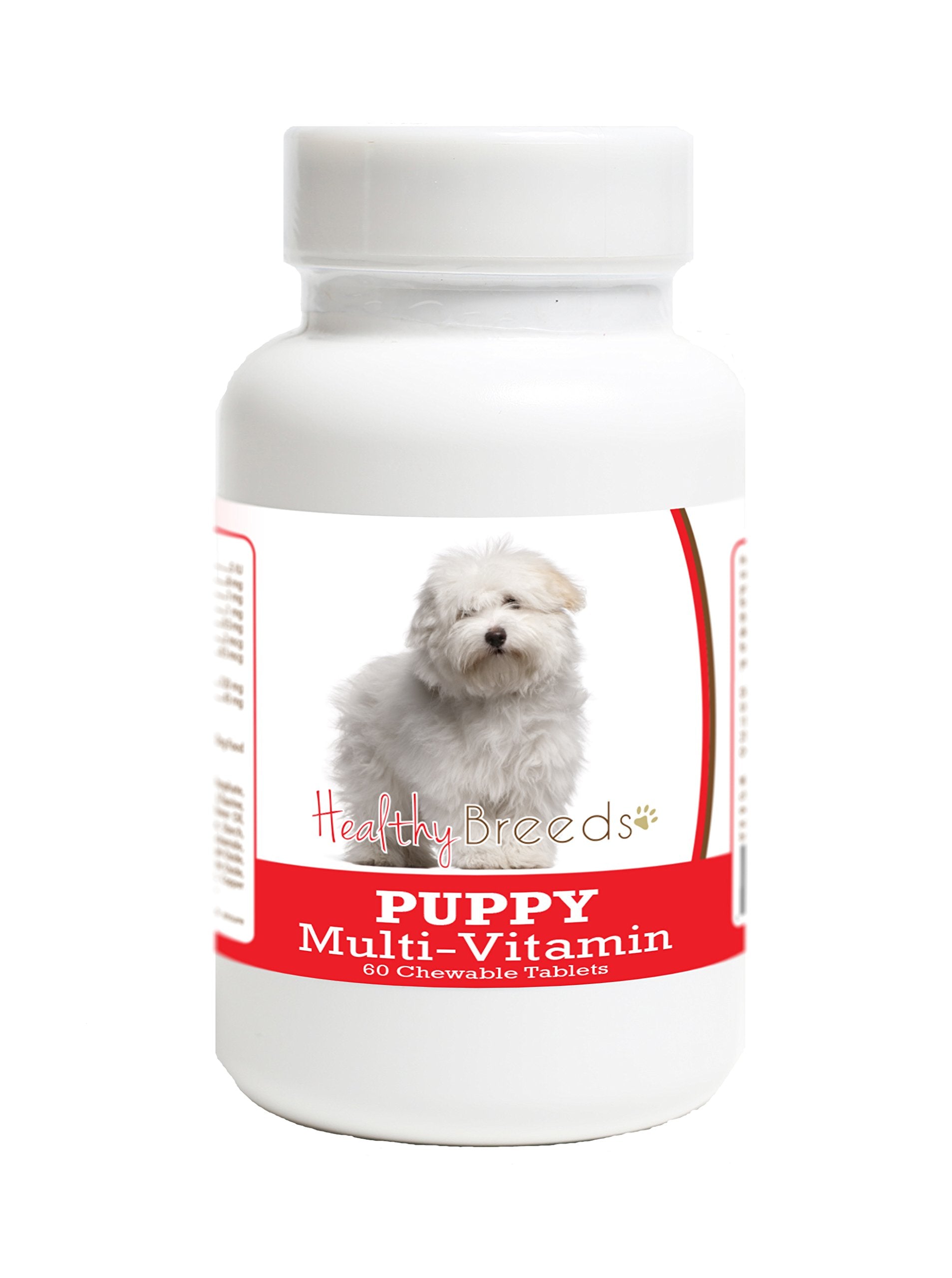 Healthy Breeds Coton de Tulear Puppy Dog Multivitamin Tablet 60 Count