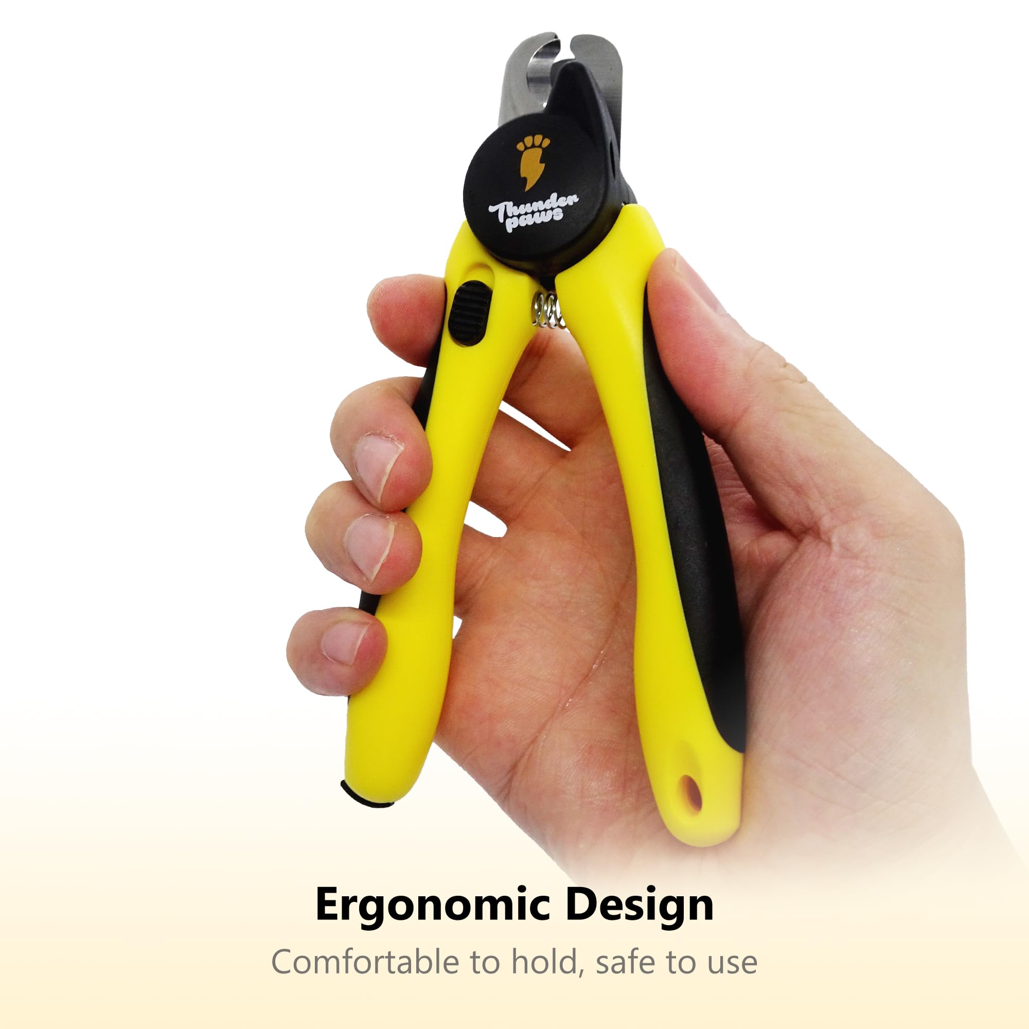 Thunderpaws Led Dog Nail Clippers With Light, Trimmers With Protective Guard, Quick Sensor, Safety Lock And Nail File - Suitable