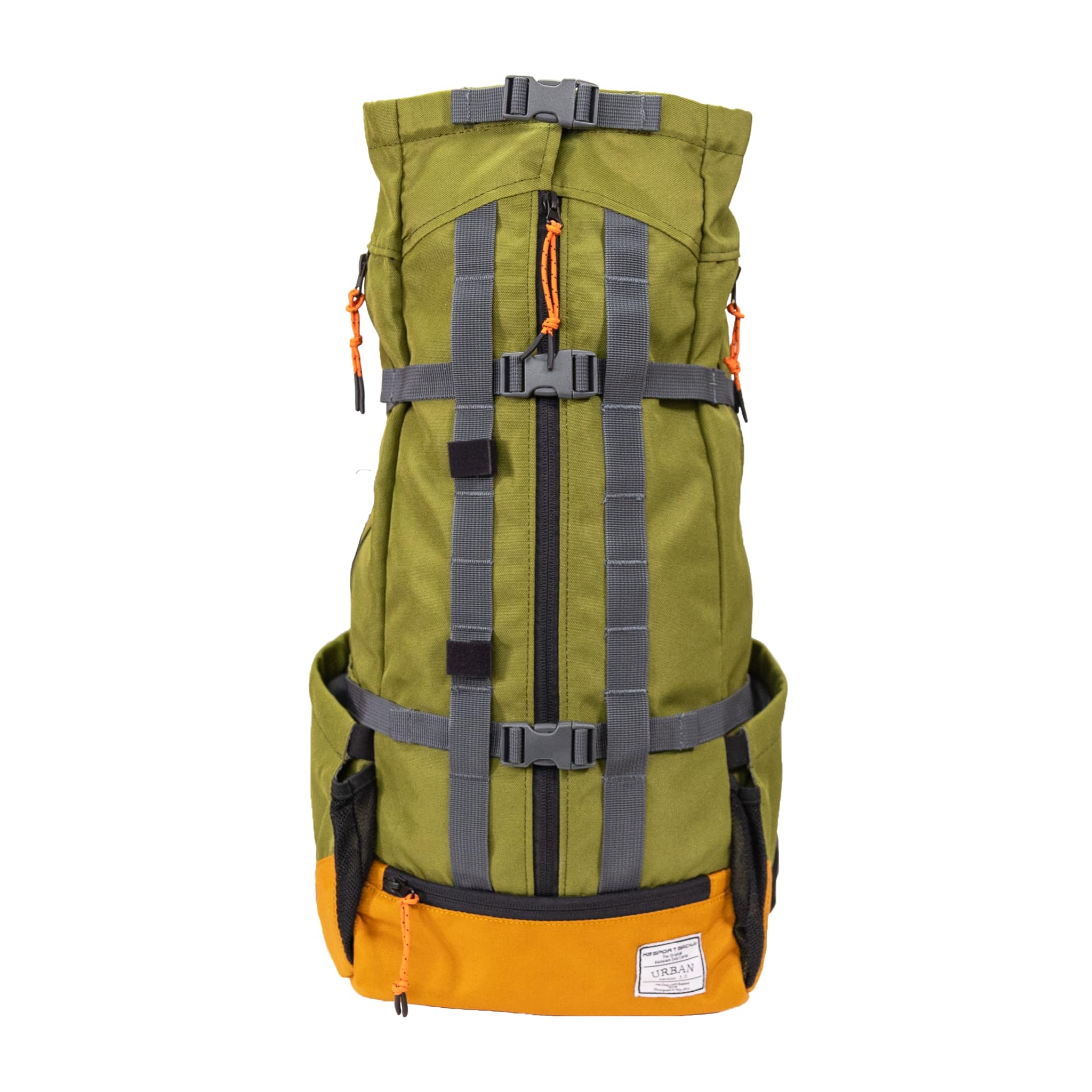 K9 Sport Sack | Dog Carrier Adjustable Backpack (Large, Urban 3 - Leafy)