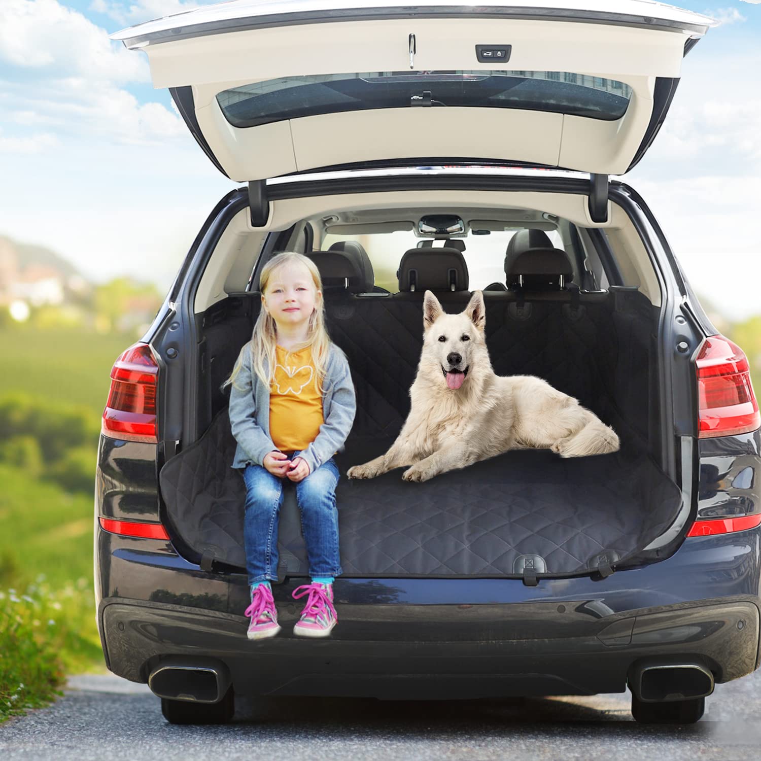 Kytely Dog Seat Cover Car Seat Cover For Back Seat, Scratch Proof Dog Hammock Backseat Cover Nonslip Car Seat Protector For Dogs