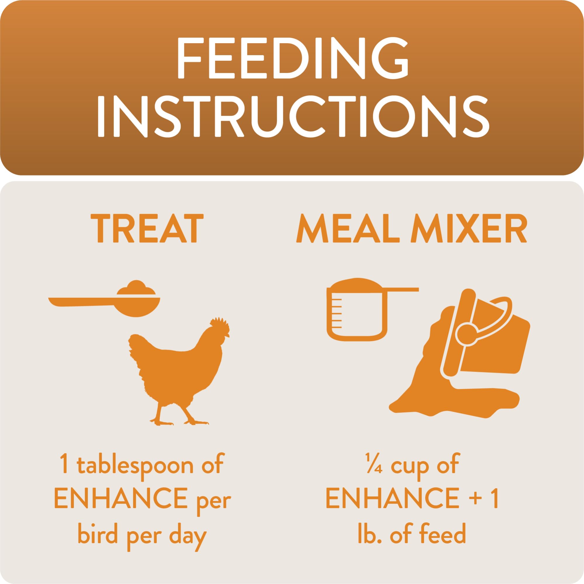 FLOCKLEADER Enhance, Functional Poultry Treats for Egg Production & Quality, 3.5 lb