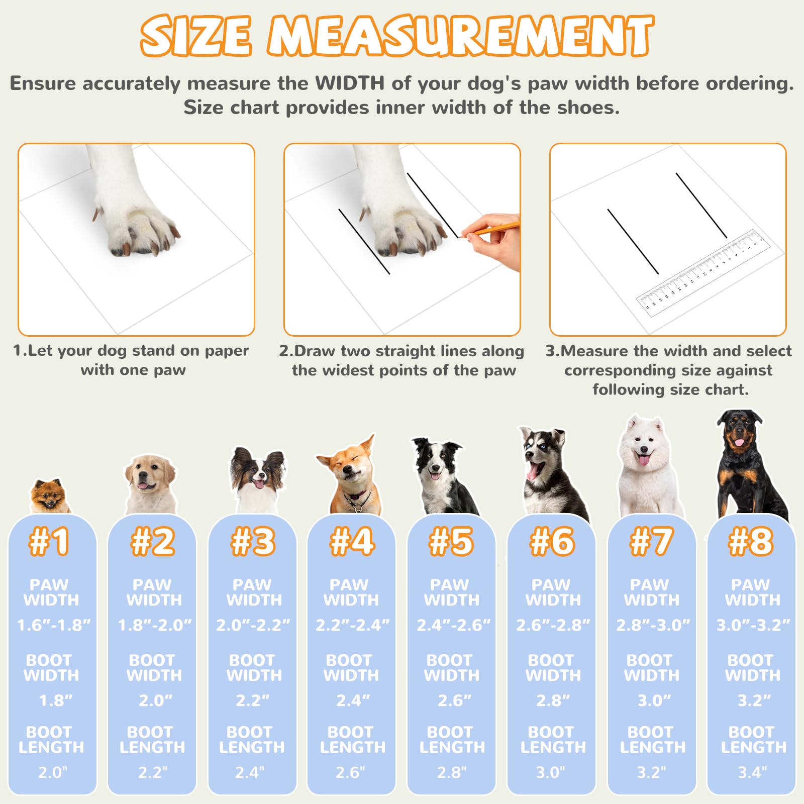 Dog Shoes For Large Small Medium Dogs, Dog Boots & Paw Protectors To Prevent Licking, Anti-Slip Dog Booties With Reflective For