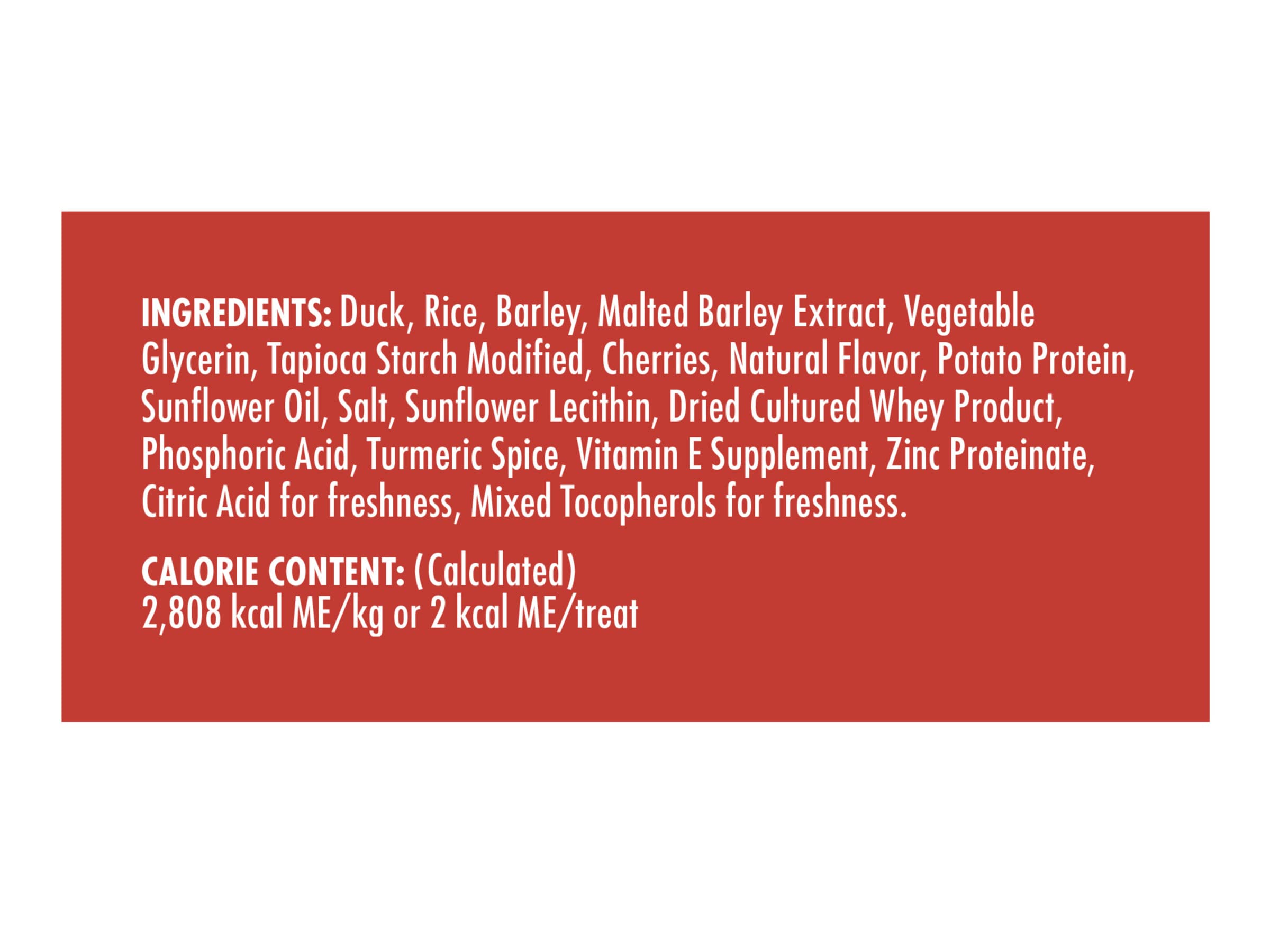 Zukes Mini Naturals Training Dog Treats Duck Recipe, 16 OZ Bag (Pack of 2)
