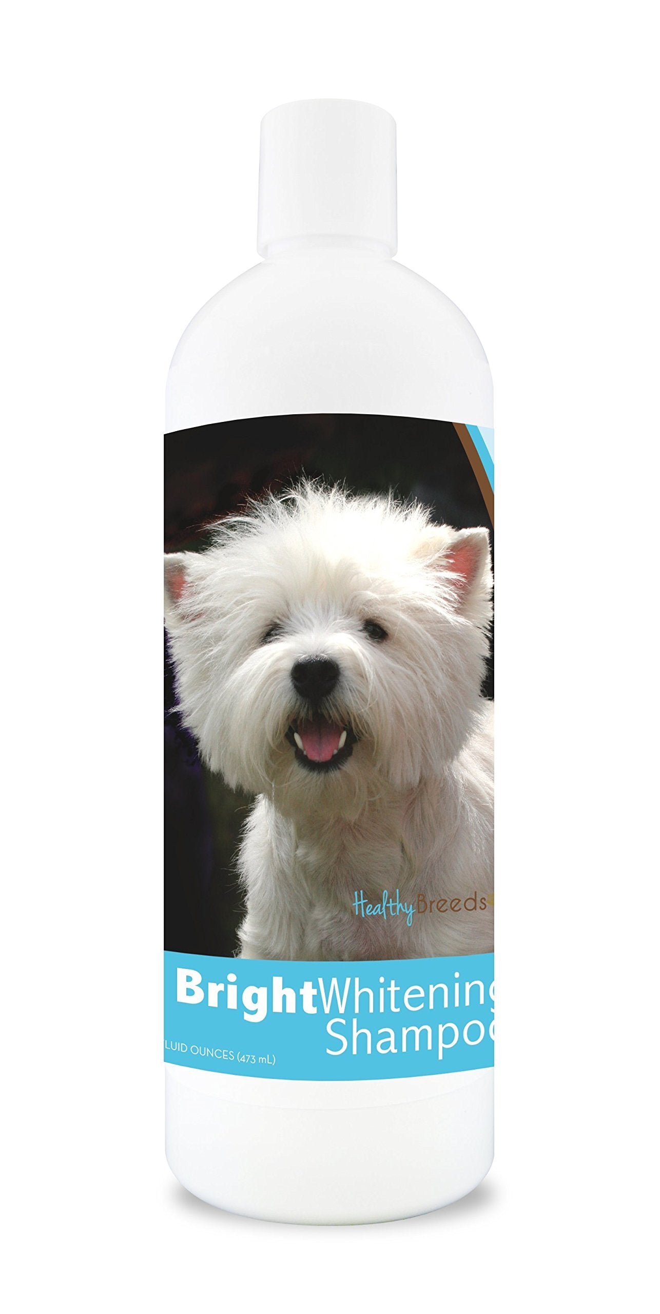 Healthy Breeds West Highland White Terrier Bright Whitening Shampoo 12 Oz