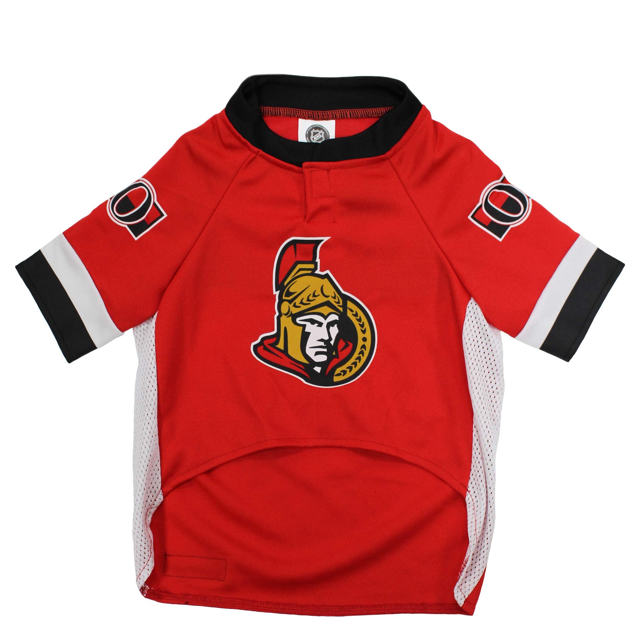 NHL Ottowa Senators Jersey for Dogs & Cats, X-Large. - Let Your Pet be a Real NHL Fan!