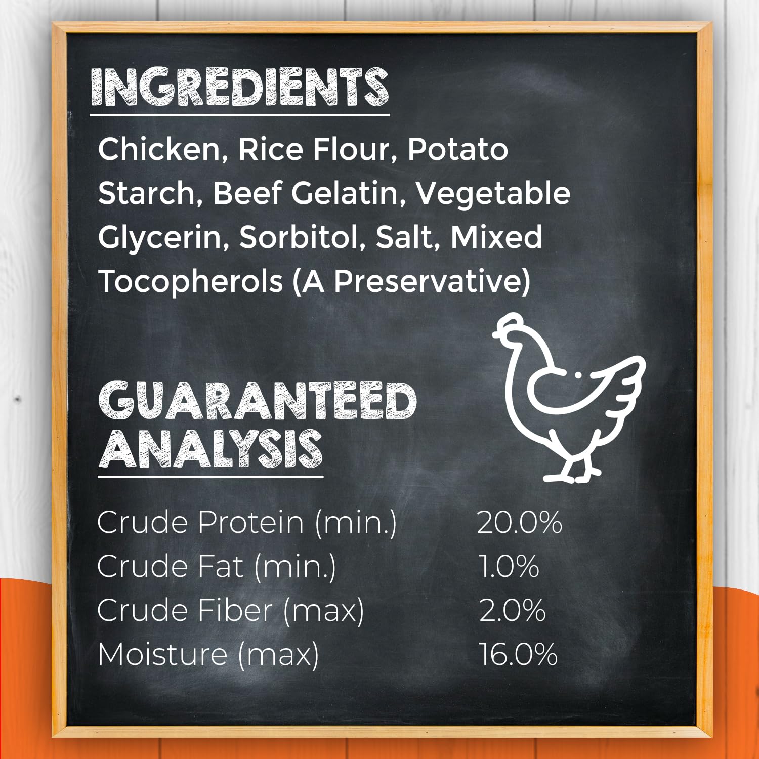 Canine Naturals IrresistiBONES Chicken Chew - All Natural, Easily Digestible, 6 Pack, Tan