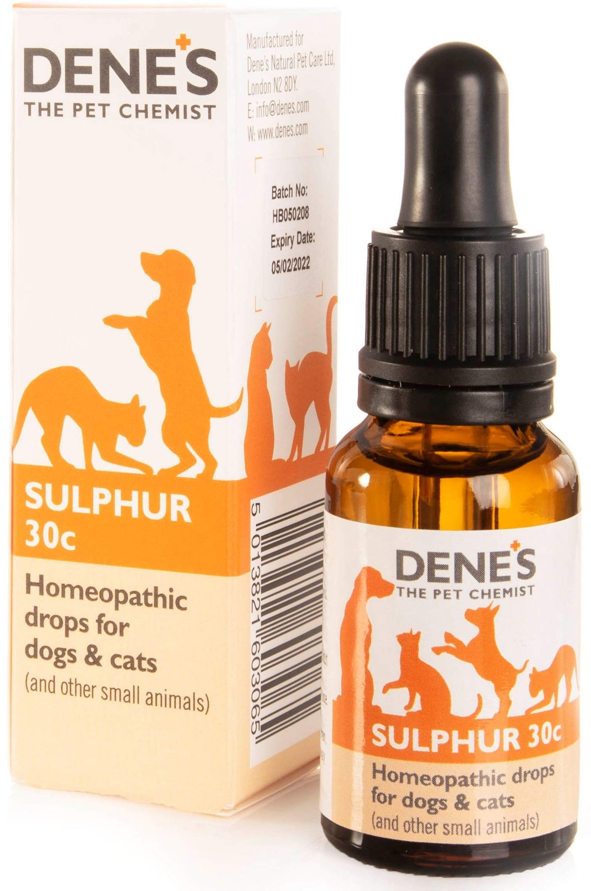 Denes Sulphur 30C, 15Ml