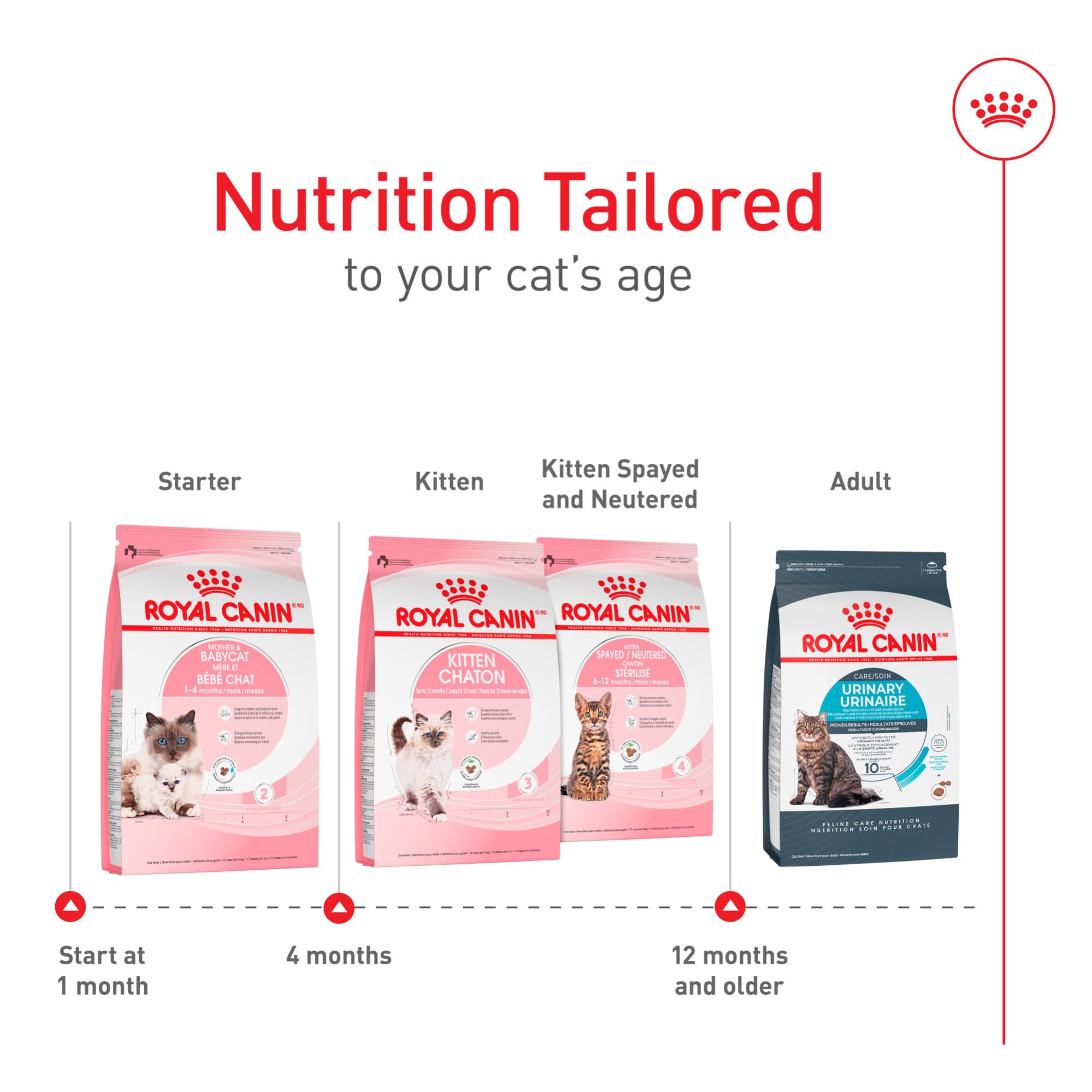 Royal Canin Feline Health Nutrition Mother & Babycat Dry Cat Food for Newborn Kittens and Pregnant or Nursing Cats, 6 lb bag