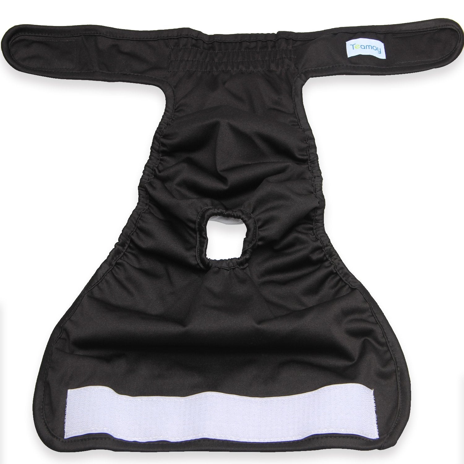 Teamoy 4Pcs Washable Female Dog Diapers, Reusable Doggie Diaper Wraps For Female Dogs, Super-Absorbent And Comfortable, Large